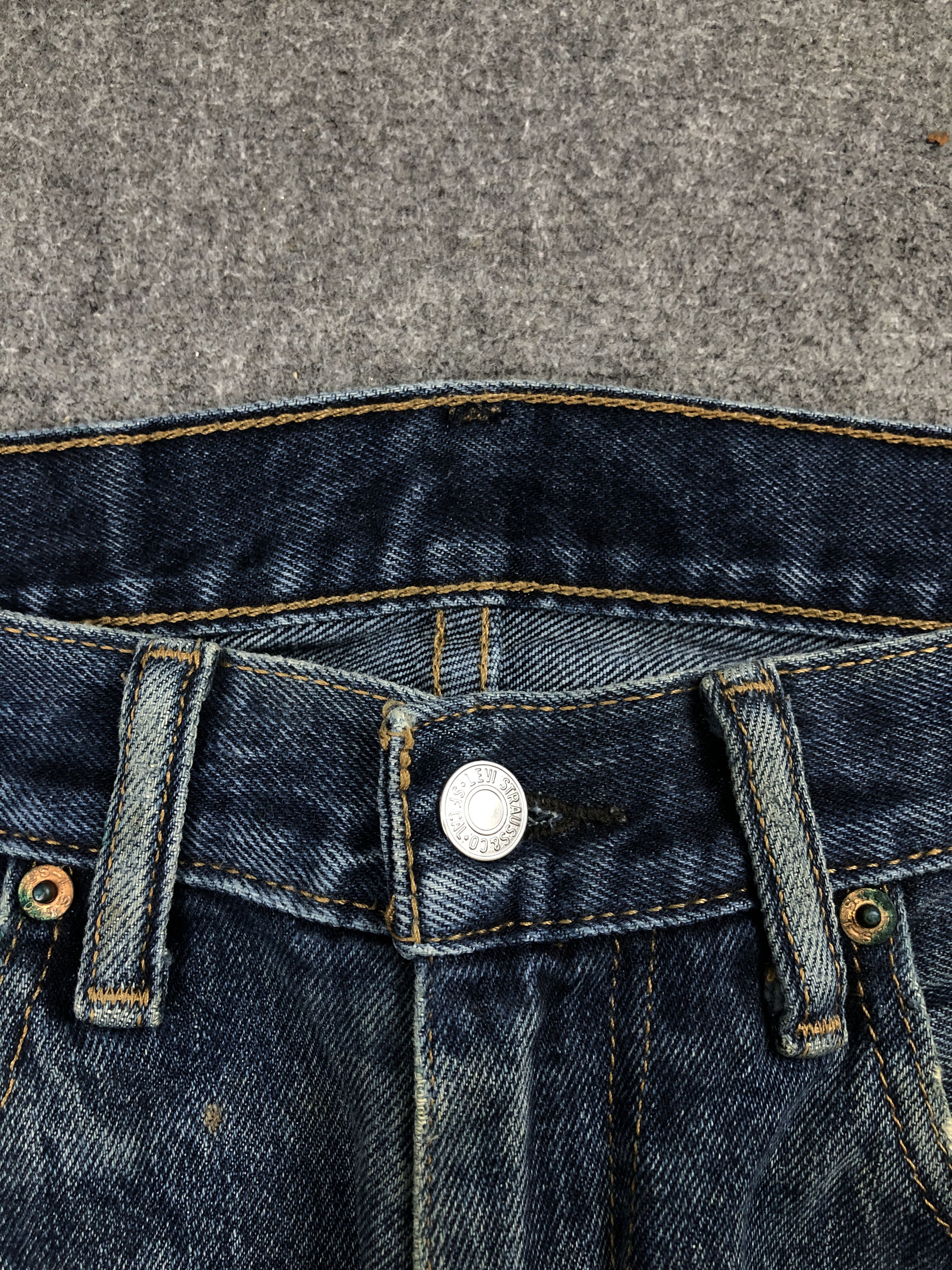 Levi's × Vintage Vintage Levis 505 Japanese Denim Style Jeans DP2438DP2438 Size US 33 - 8 Thumbnail
