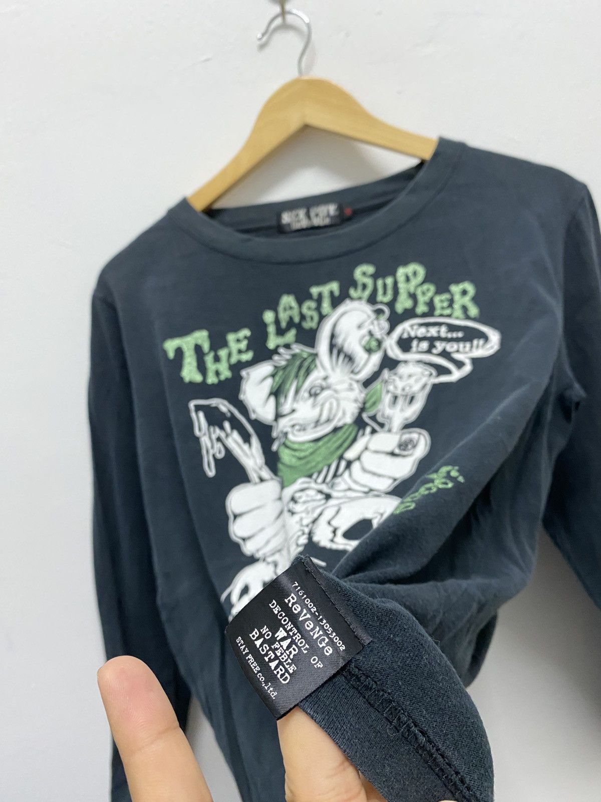 Japanese Brand 💥90s Crazy Overprinted SEX POT REVENGE Sid Vicious punk tee Size US M / EU 48-50 / 2 - 9 Thumbnail