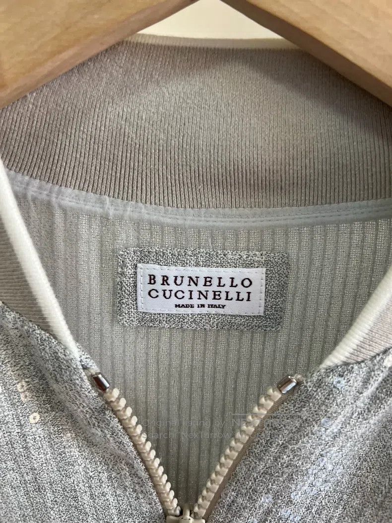 Brunello Cucinelli Brunello Cucinelli Linen Glitter Jacket Size XS / US 0-2 / IT 36-38 - 6 Thumbnail