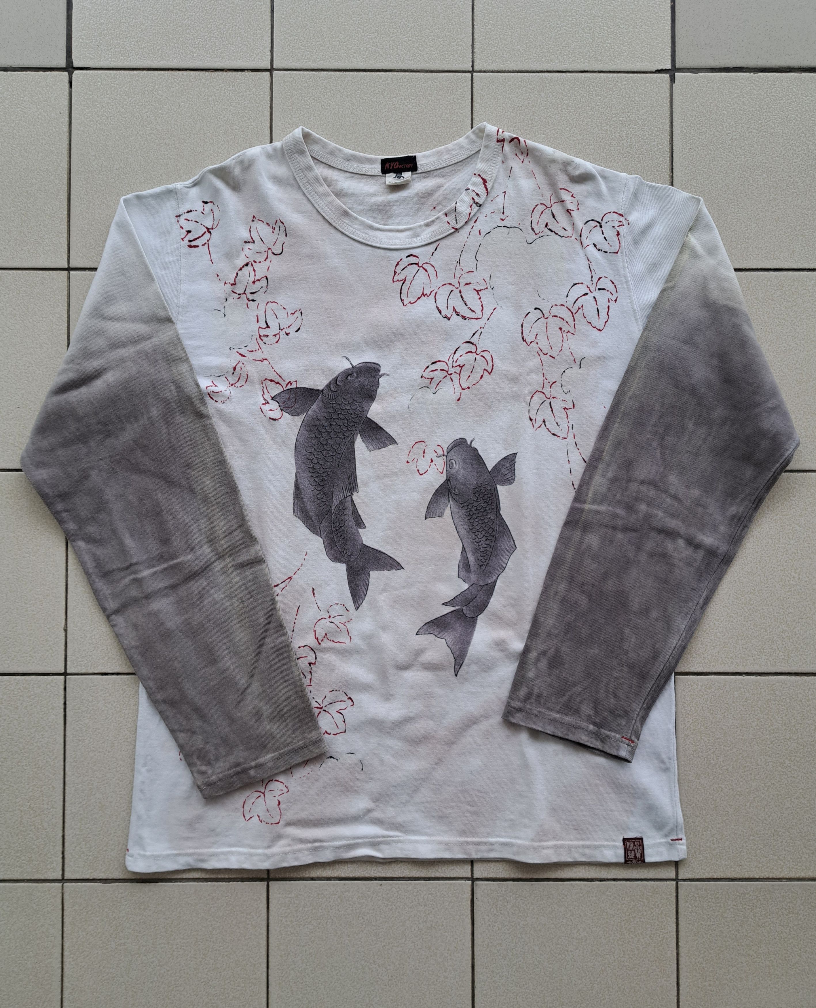 Eternal Eternal Kyo Factory Koi dyed LS T-Shirt Size US L / EU 52-54 / 3 - 1 Thumbnail