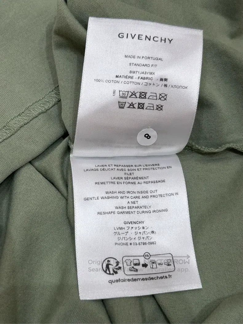 Givenchy Givenchy Short Sleeve Military Green Size US L / EU 52-54 / 3 - 6 Thumbnail
