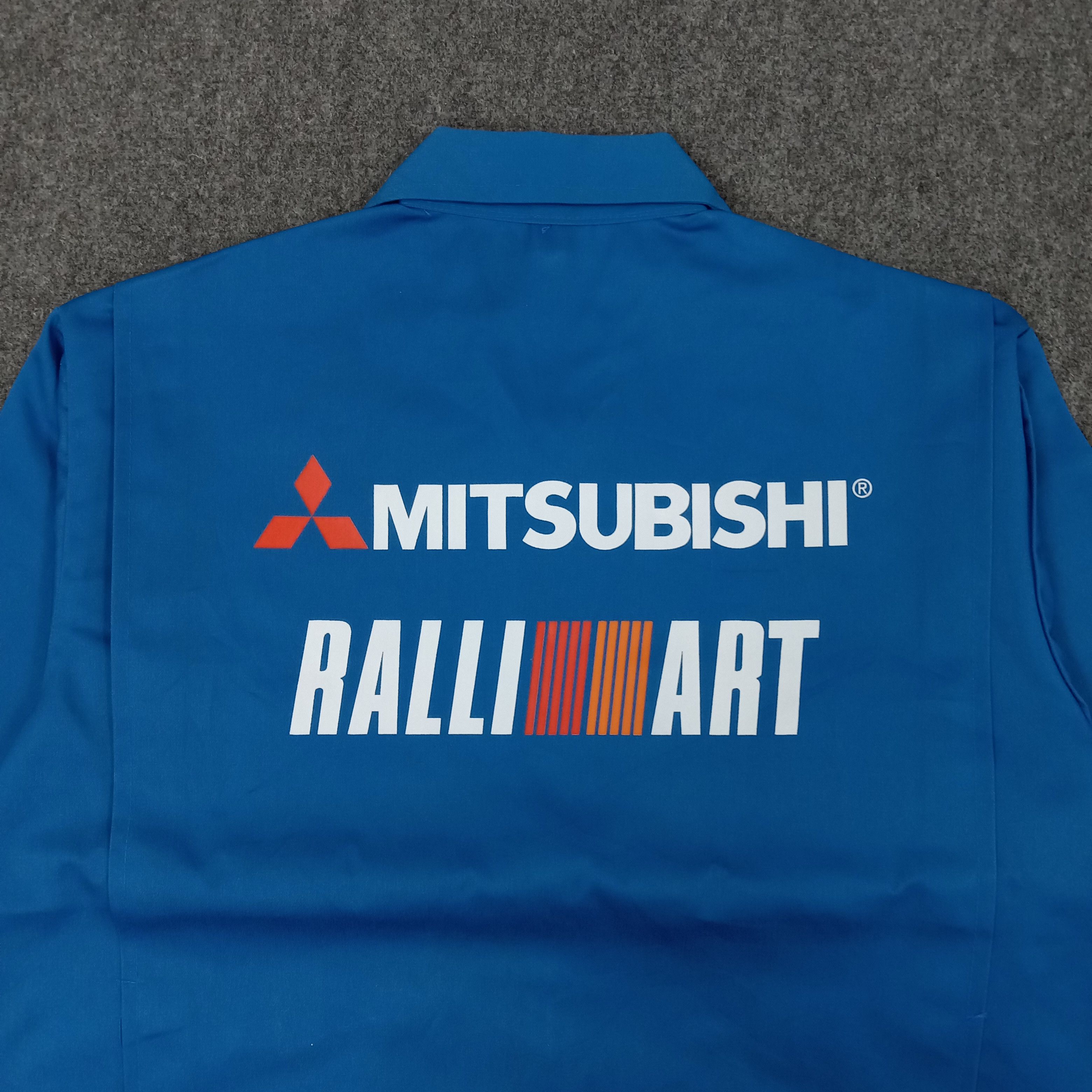 Japanese Brand × Vintage Mitsubishi Ralli Art Japanese Racing Jacket C220N10 Size US S / EU 44-46 / 1 - 2 Thumbnail