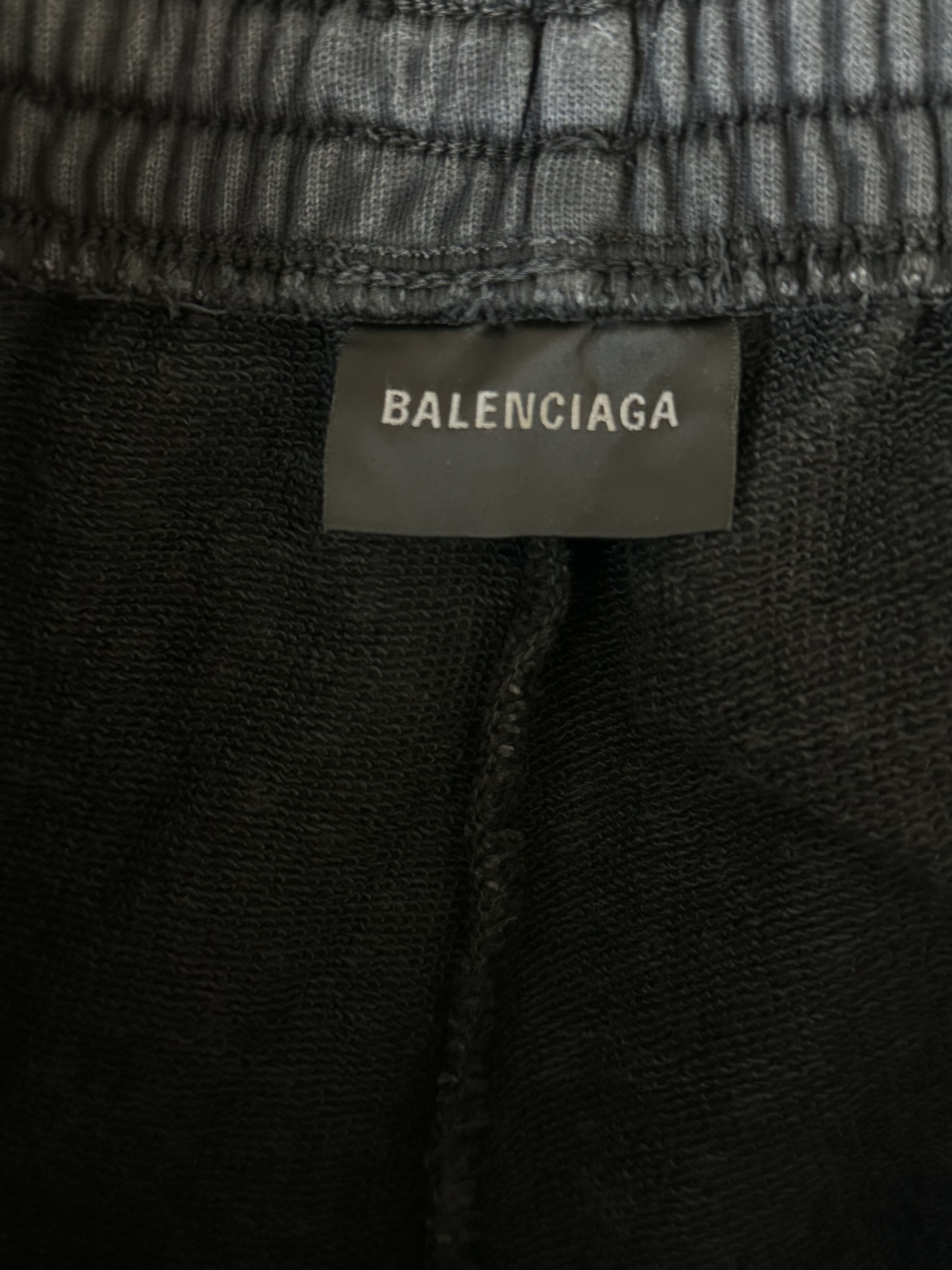Balenciaga Balenciaga Black Rhinestone Embellished Sweatpants Size US 36 / EU 52 - 3 Thumbnail
