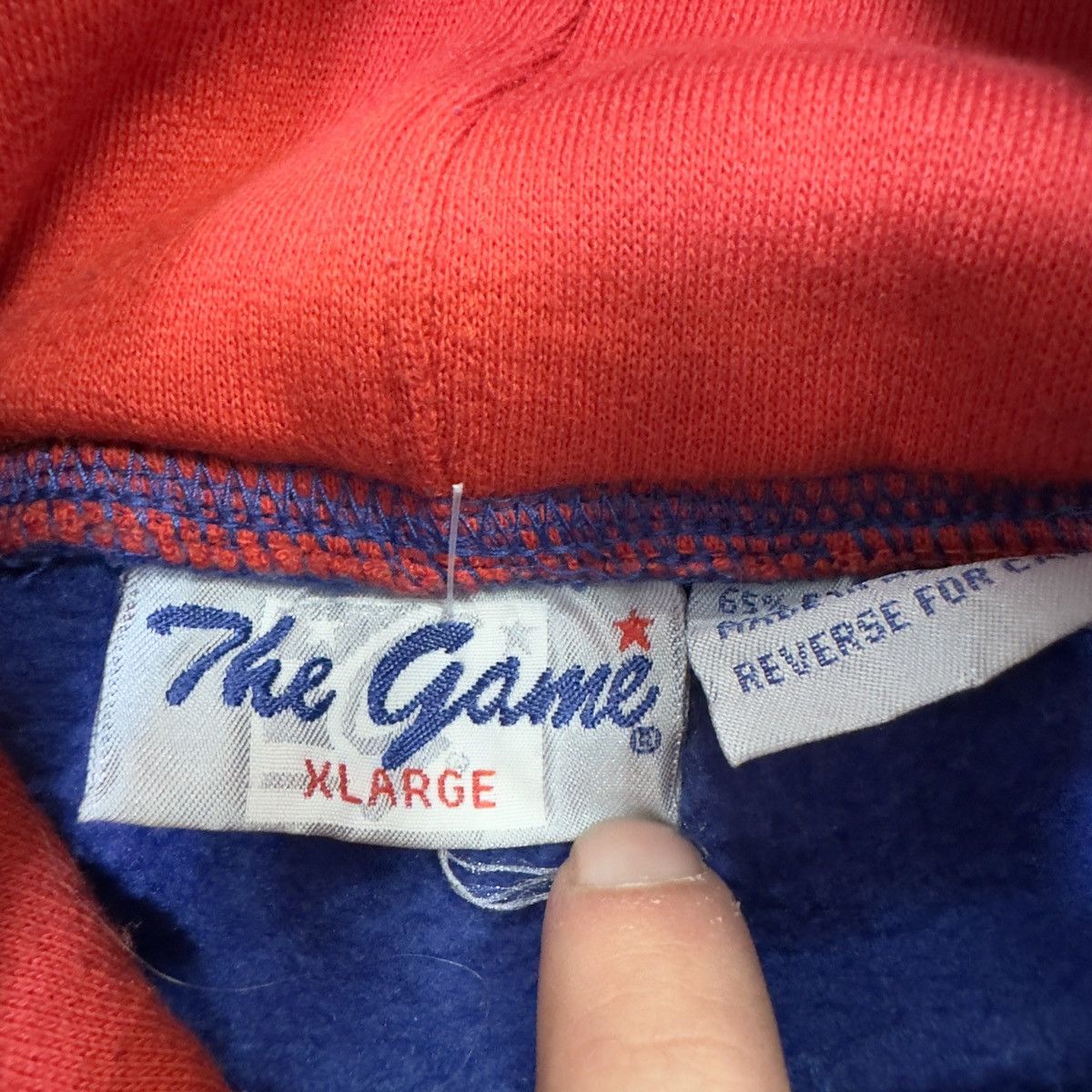 NFL × The Game × Vintage Vintage New York Giants hoodie Size US XL / EU 56 / 4 - 4 Thumbnail