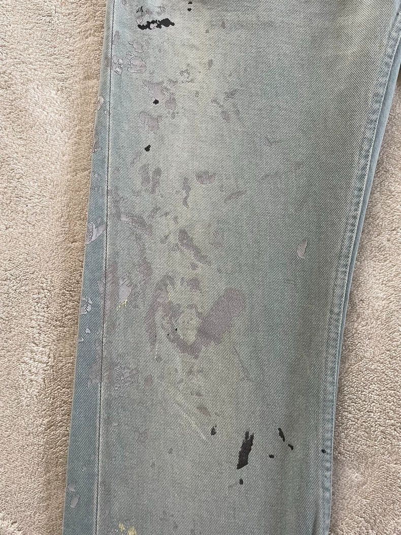 Helmut Lang HELMUT LANG Cement gray inked jeans Size US 30 / EU 46 - 3 Thumbnail