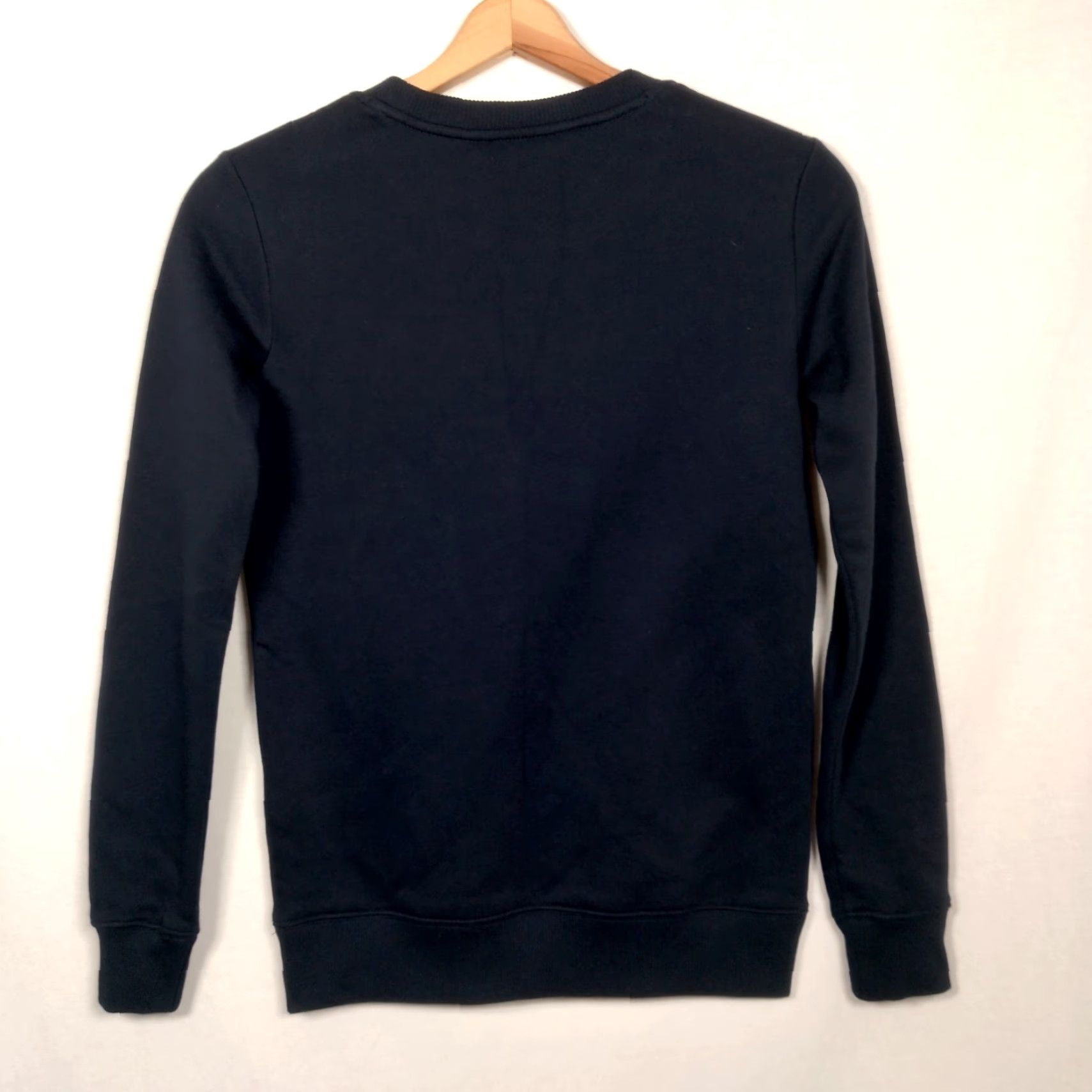 Tommy Hilfiger Tommy Hilfiger Sweatshirt Women XXS Navy Blue Embroidered Crew Neck Preppy New Size XXS / US 00 / IT 34 - 3 Thumbnail
