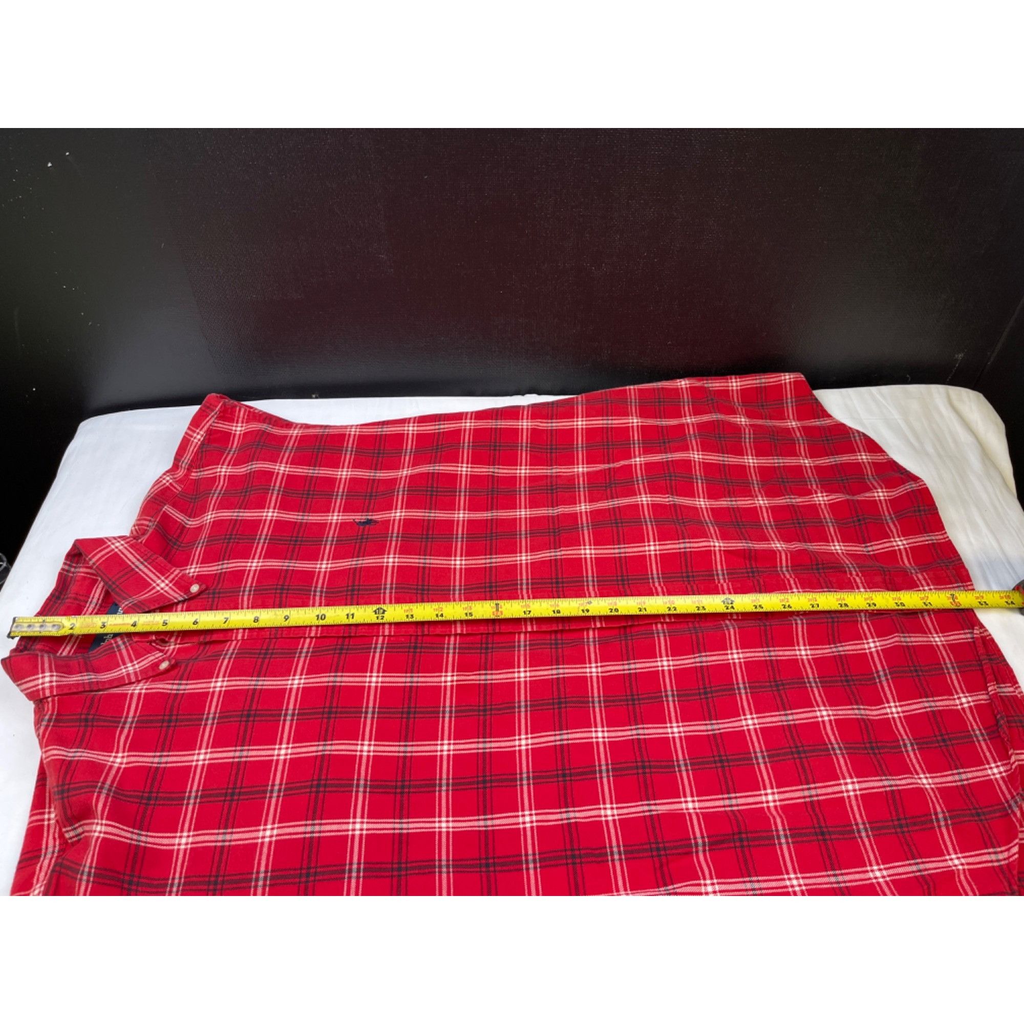 Ralph Lauren Ralph Lauren Blaire Men's Red Shirt/Button Up Sz L SKU 4355 Size L / US 10 / IT 46 - 9 Thumbnail