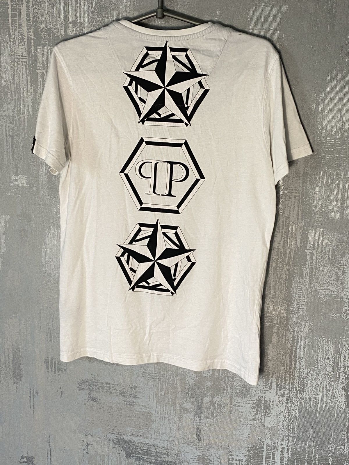 Philipp Plein Philipp Plein Skull T shirt Logo Size S-M Full Print Size US M / EU 48-50 / 2 - 2 Thumbnail