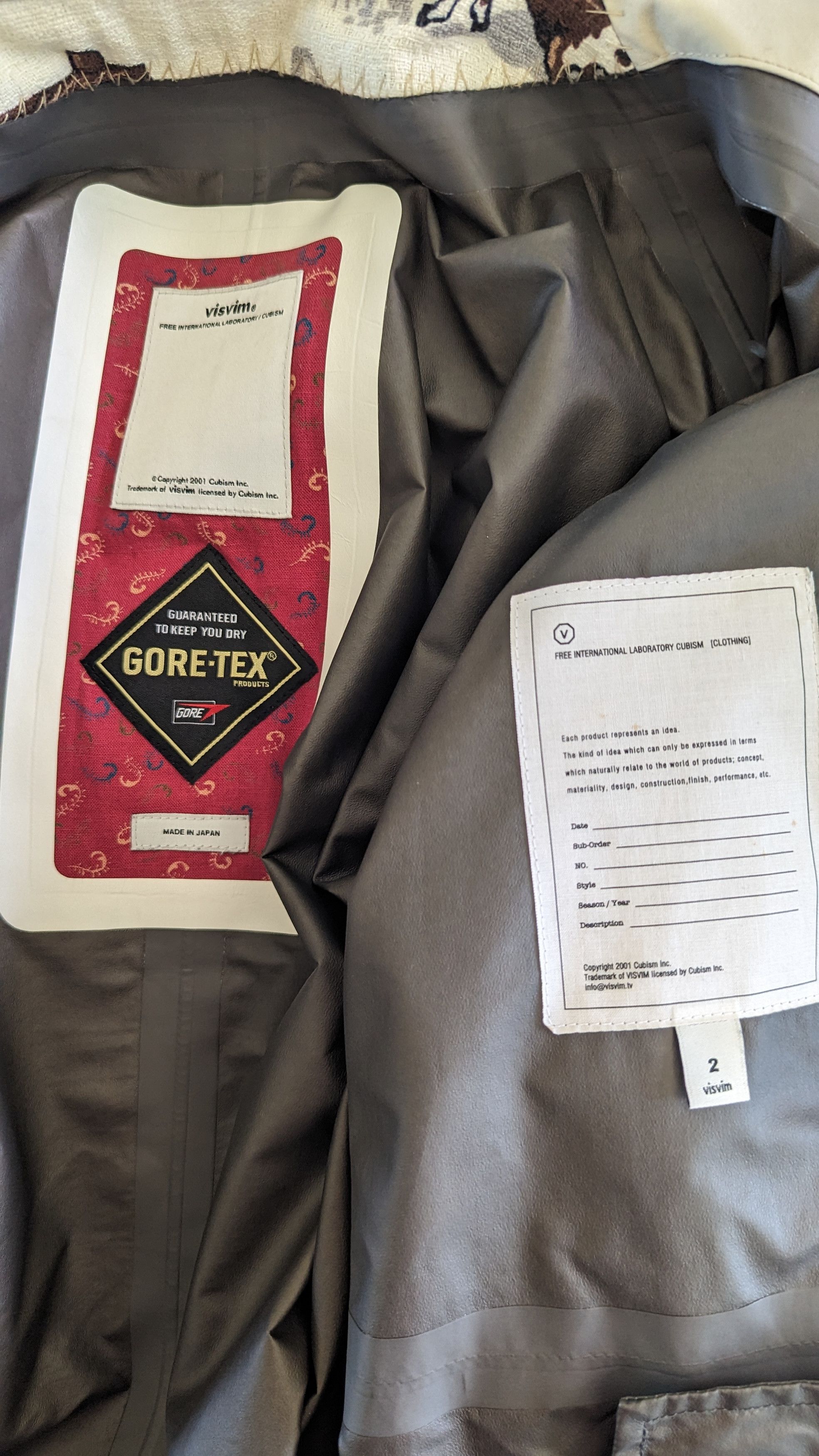 Goretex Mies Size 2