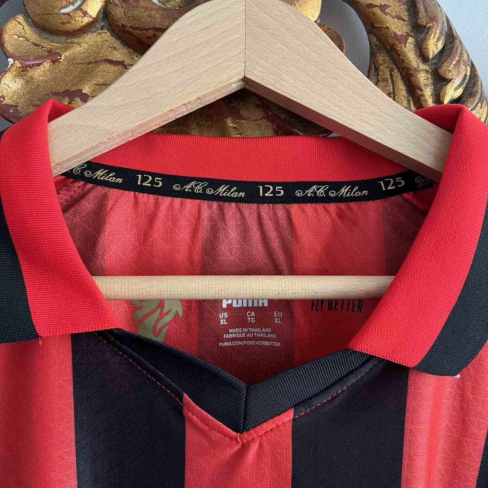 Puma Puma AC MILAN 125th Year Anniversary Shirt Size XL Size US XL / EU 56 / 4 - 7 Thumbnail