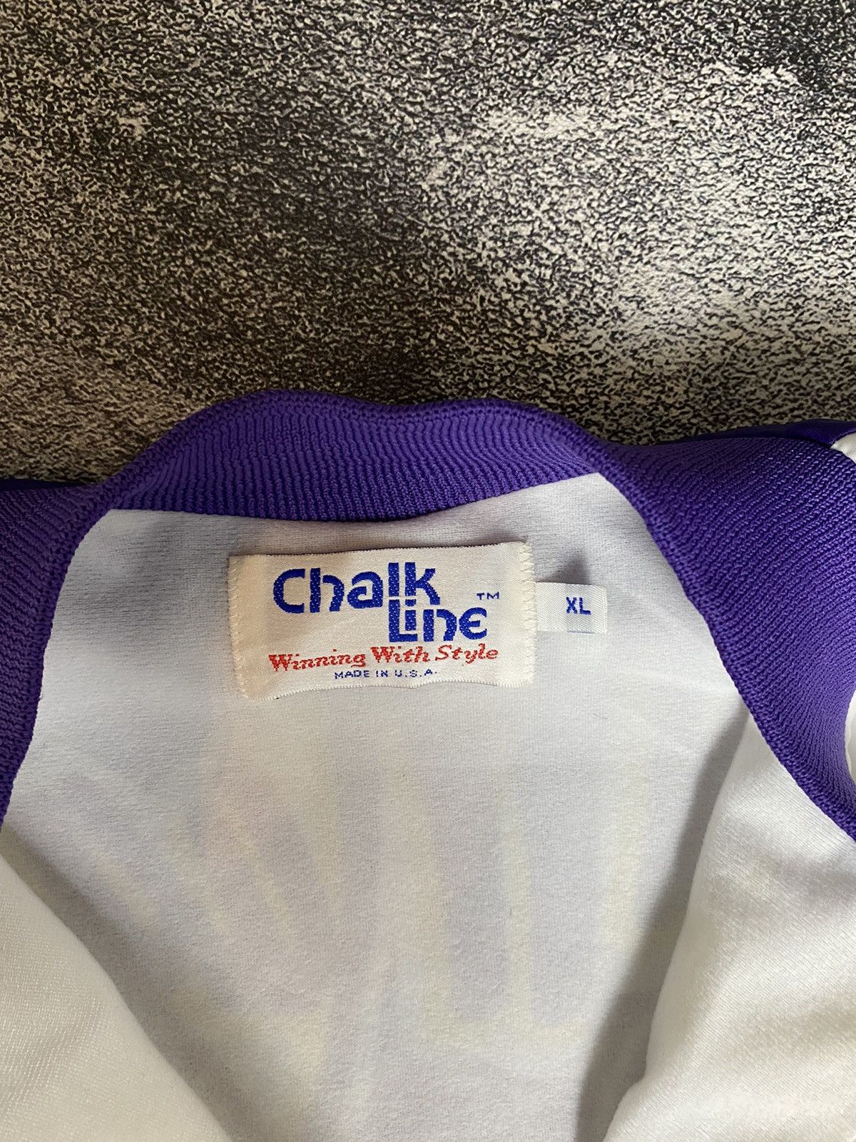 Chalk Line Jacket Chalk Line Lakers Vintage 90s Size US XL / EU 56 / 4 - 4 Thumbnail