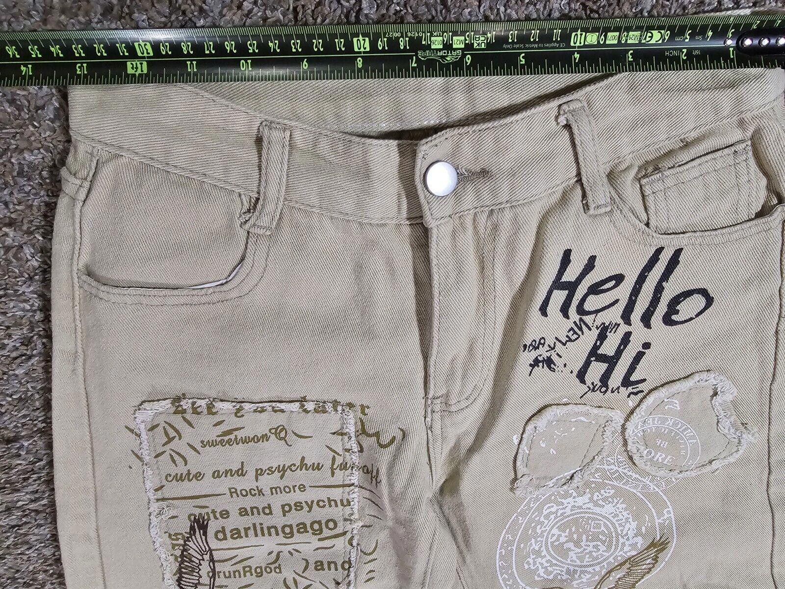 Designer Hello Hi Bird pants small Size 28" / US 6 / IT 42 - 4 Thumbnail