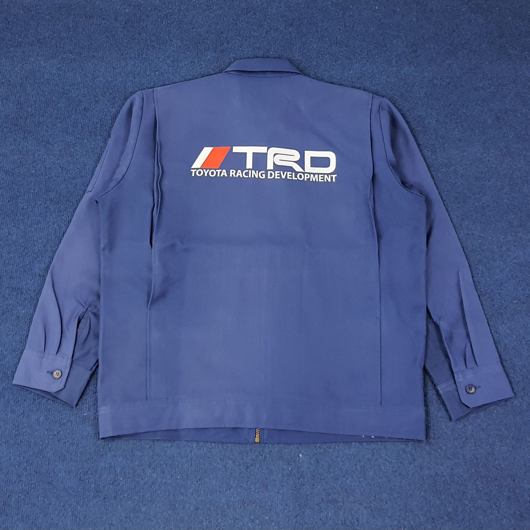 Japanese Brand × Vintage Vintage TRD Toyota Motorsports Racing Jacket C230N5 Size US L / EU 52-54 / 3 - 1 Thumbnail