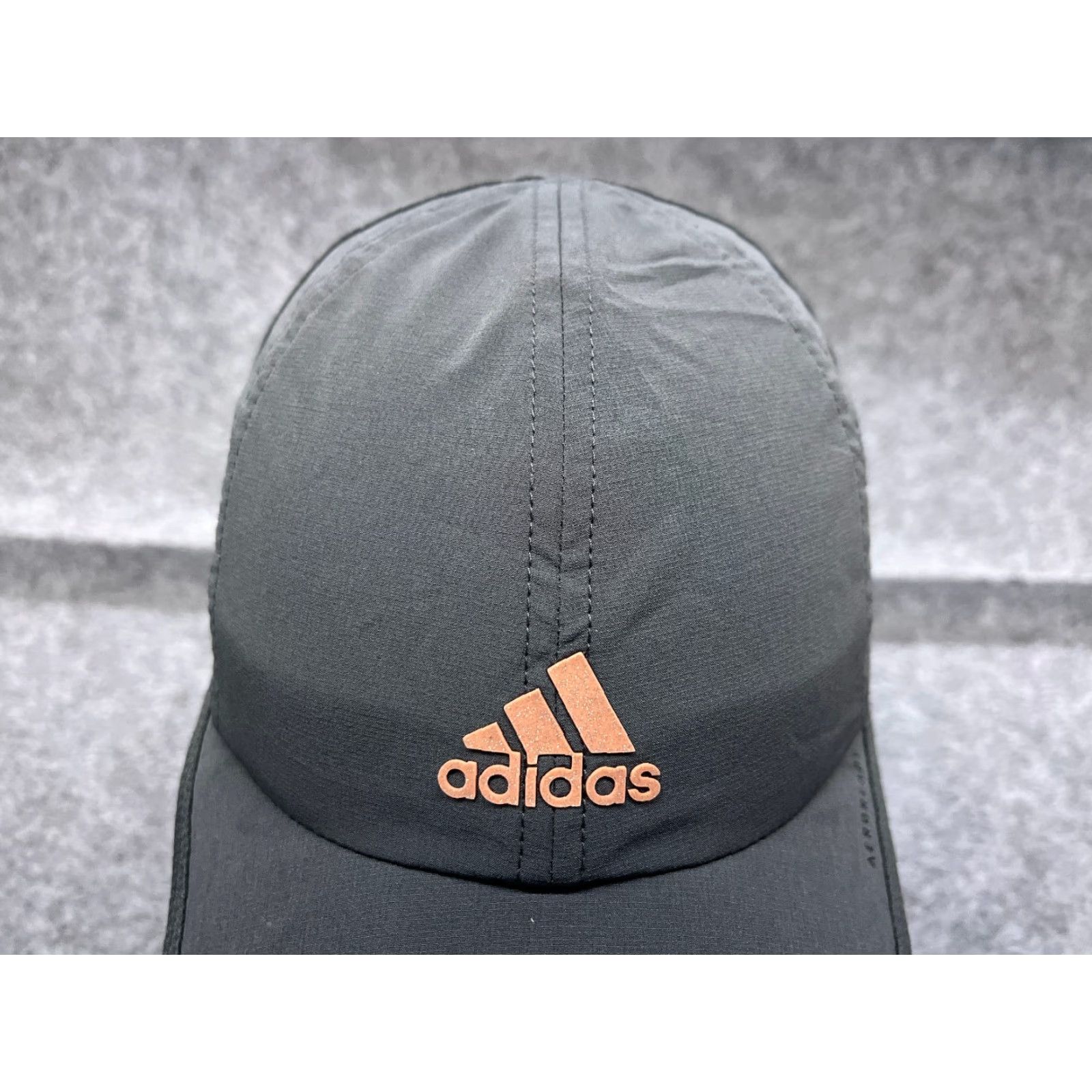Adidas Adidas Hat Cap Adjustable One Size Gray Polyester Blend Run Gym Aeroready Adult Baseball Cap Men Women Unisex Shoes? Size ONE SIZE - 2 Thumbnail