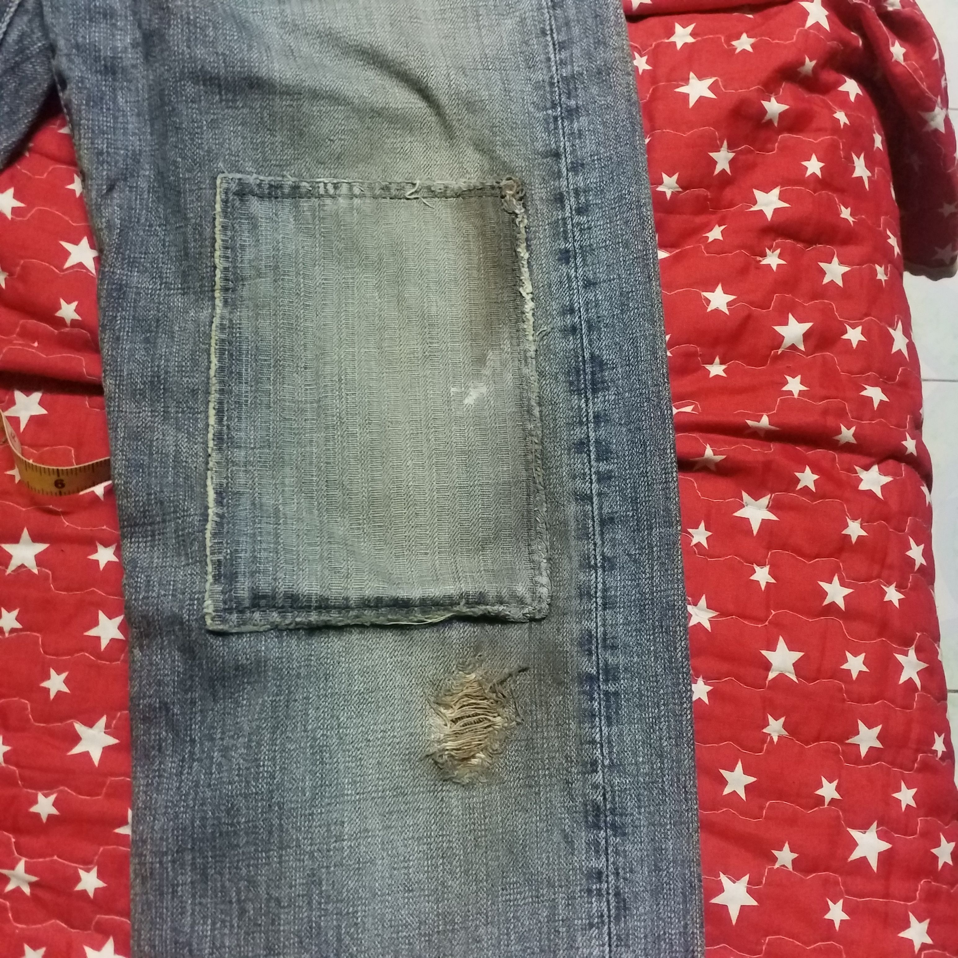 Japanese Brand SPELLBOUND HARD DENIM MATERIAL Size US 33 - 2 Thumbnail