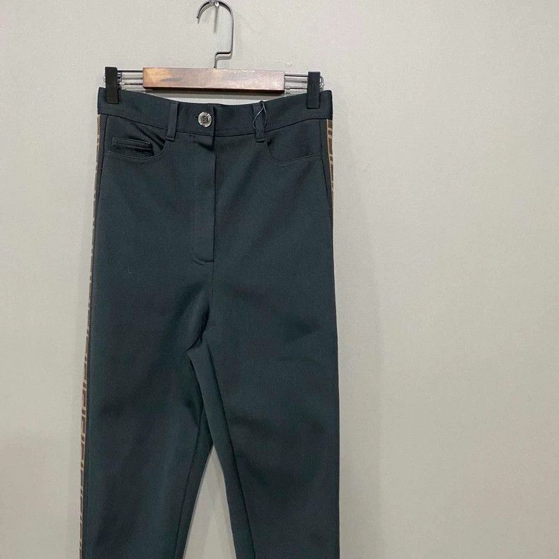 Fendi Fendi Side Logo Print Long Pants Size US 40 / EU 56 - 2 Thumbnail
