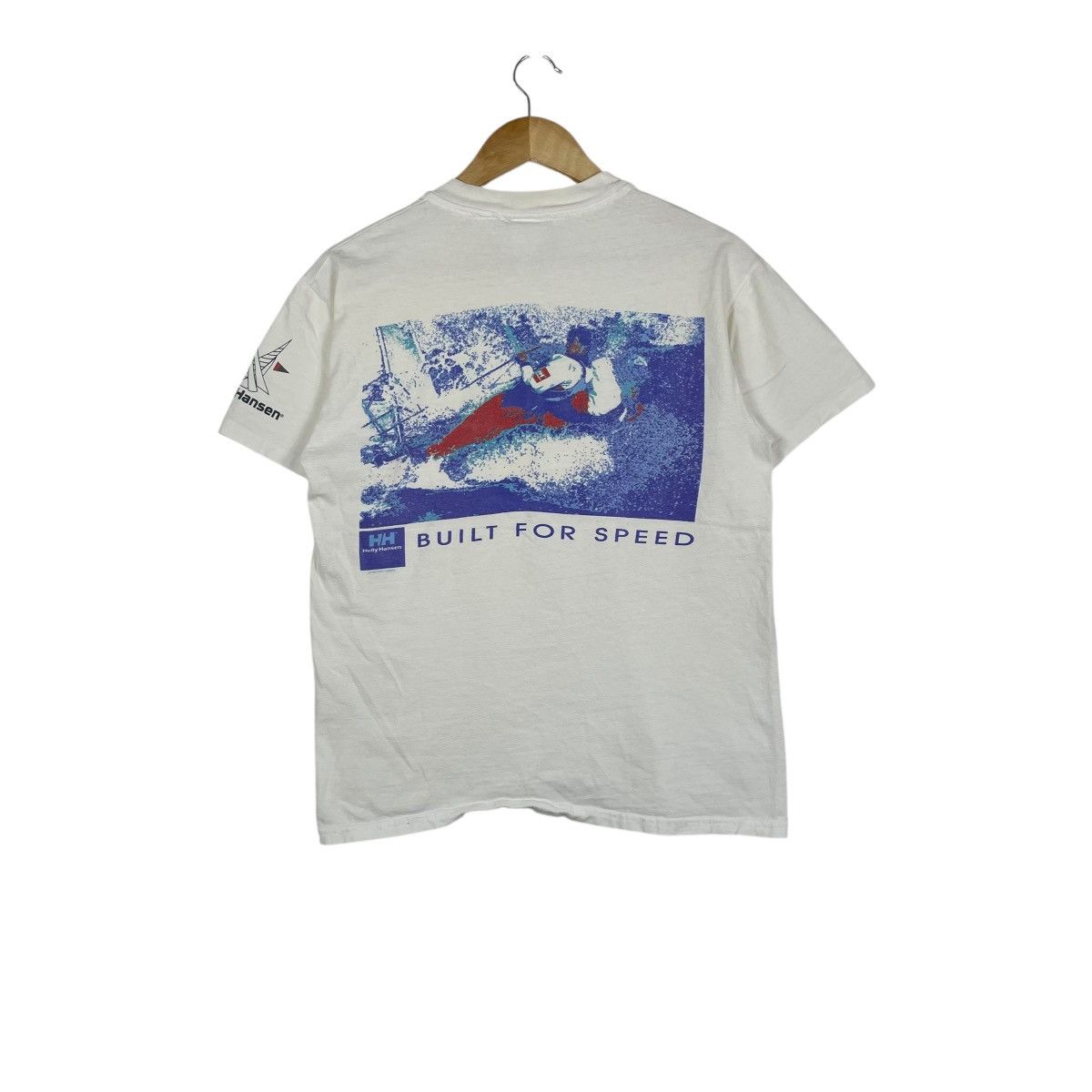 Helly Hansen Vintage 90s Helly Hansen Sea Gear Tee Shirt Size US M / EU 48-50 / 2 - 1 Thumbnail