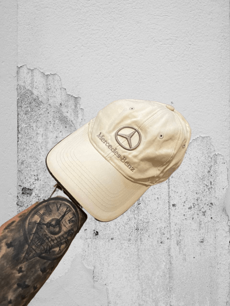 Mercedes-Benz Hats Vintage Mercedes-Benz big logo Cap Y2K streetwear Size ONE SIZE - 1 Thumbnail