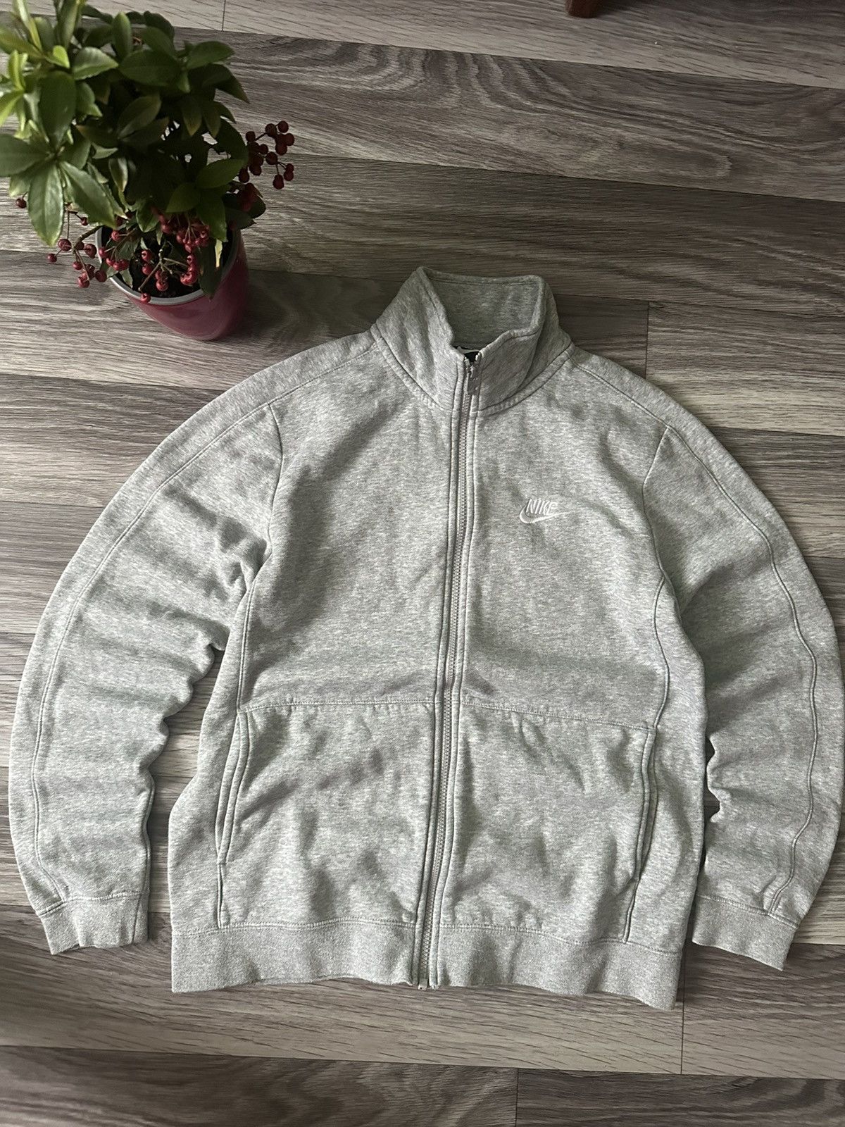 Nike Nike Vintage Zip Hoodie Small Swoosh y2k Size US M / EU 48-50 / 2 - 2 Thumbnail