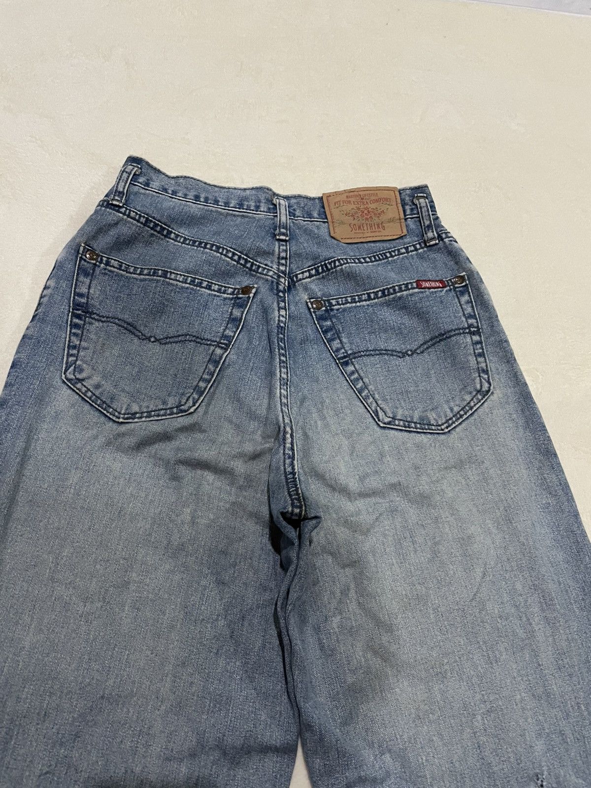 Edwin Vintage Something Edwin Baggy Mudwash Denim Jeans Size US 26 / EU 42 - 10 Thumbnail