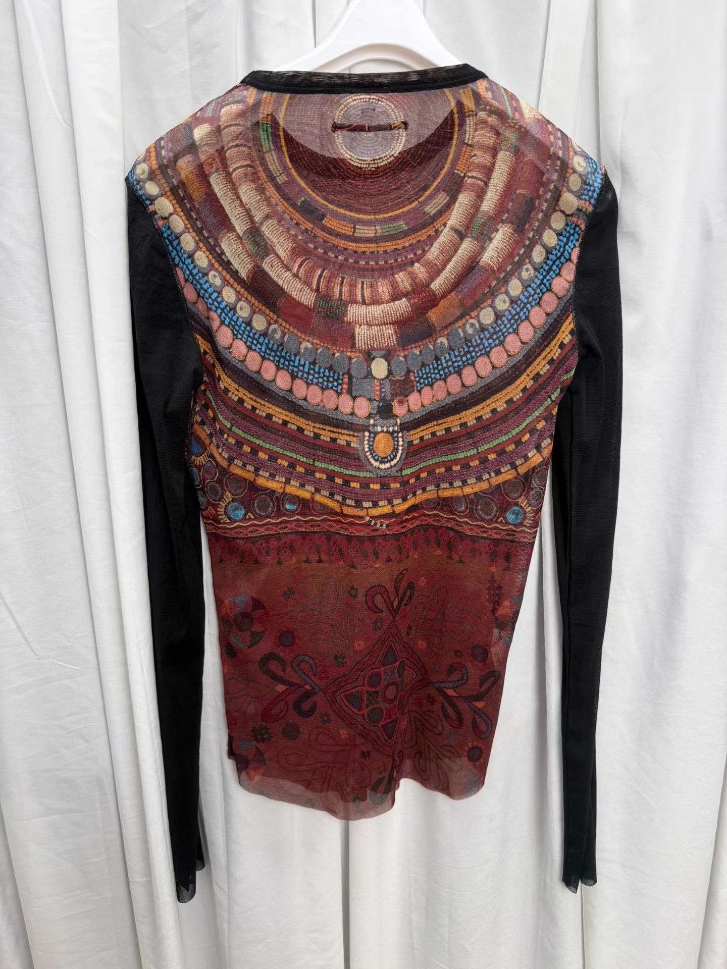 Jean Paul Gaultier Jean Paul Gaultier Mesh Beaded Long Sleeve K20 Size US M / EU 48-50 / 2 - 6 Thumbnail