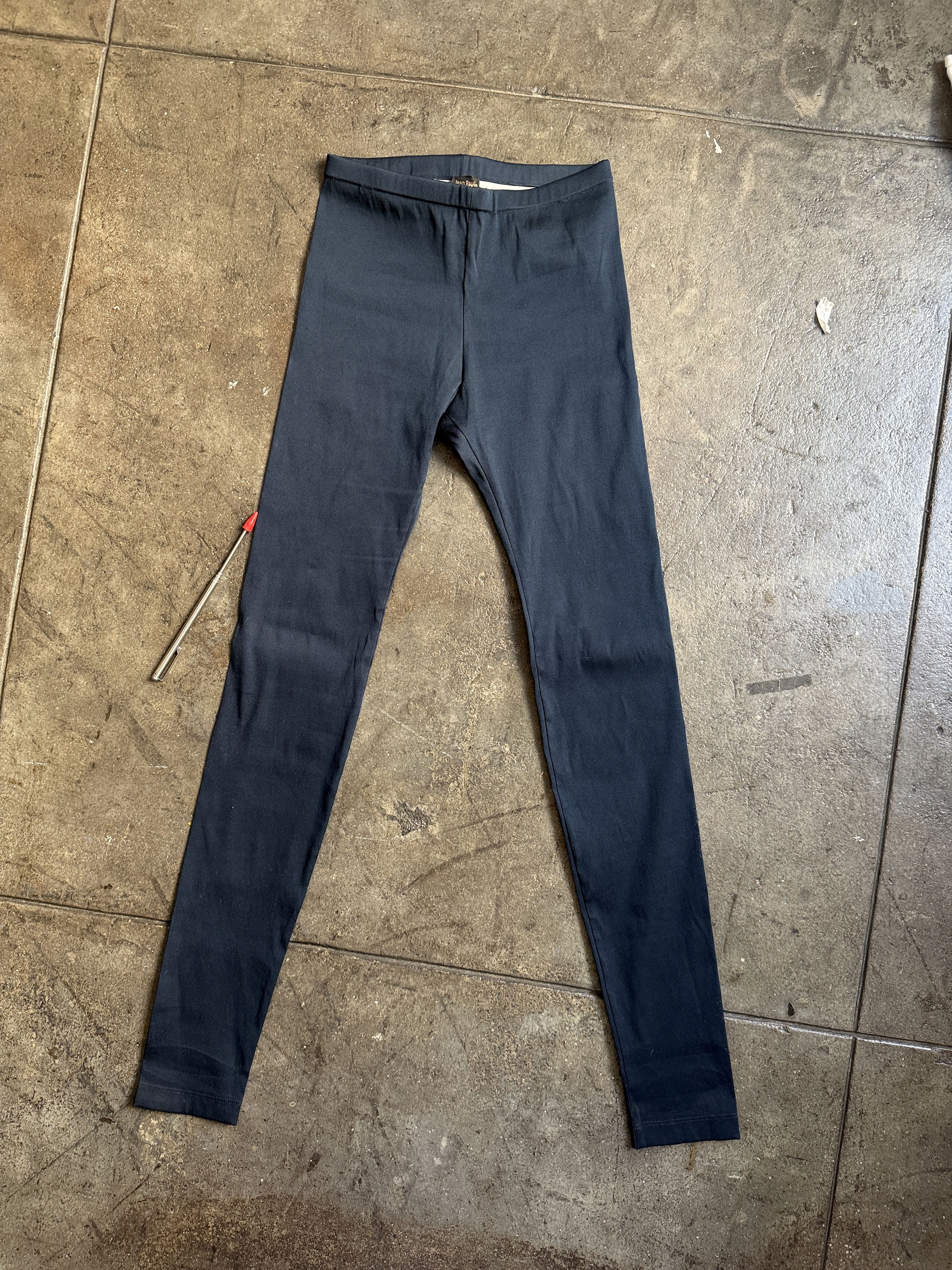 Jean Paul Gaultier Early 2000's Jean Paul Gaultier Blue Leggings Size 27" / US 4 / IT 40 - 2 Thumbnail