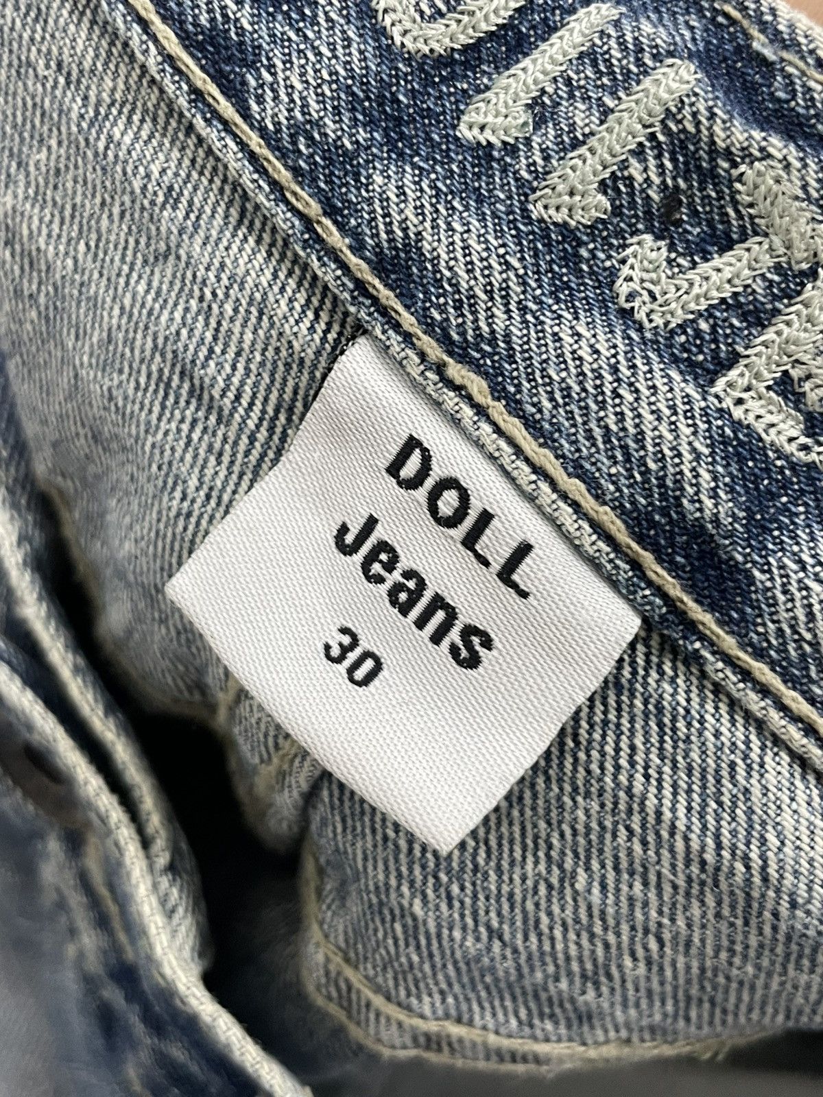Designer Doll Jeans Creative Custom Soft Style Unisex Size US 30 / EU 46 - 23 Thumbnail