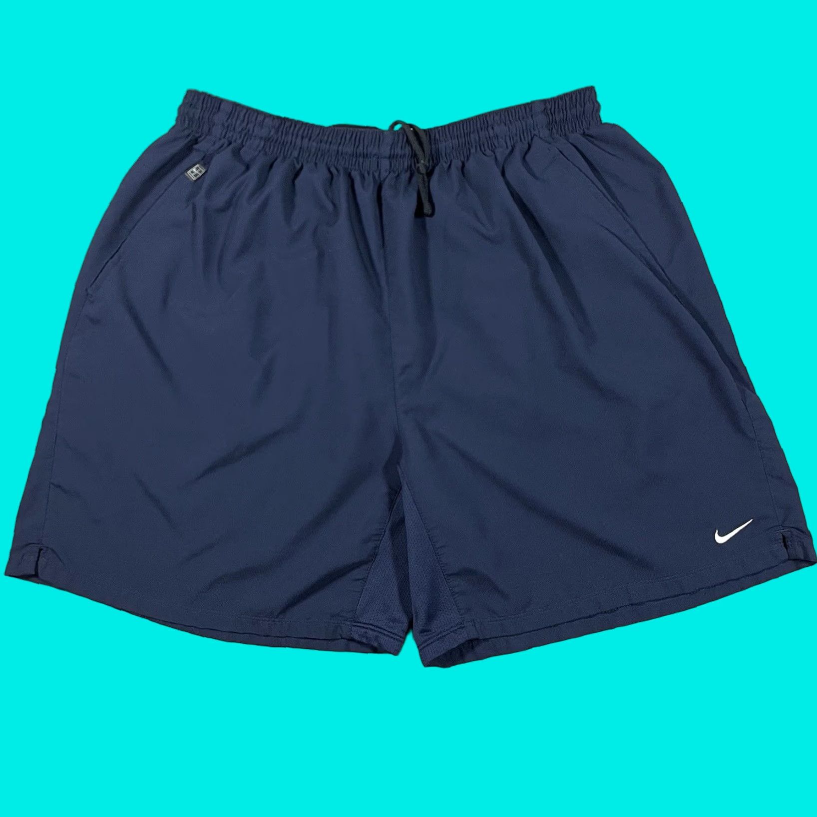 Nike Nike Shorts Mens XL Blue Tennis Challenge Court Agassi Vintage Adjustable Size US 36 / EU 52 - 1 Thumbnail