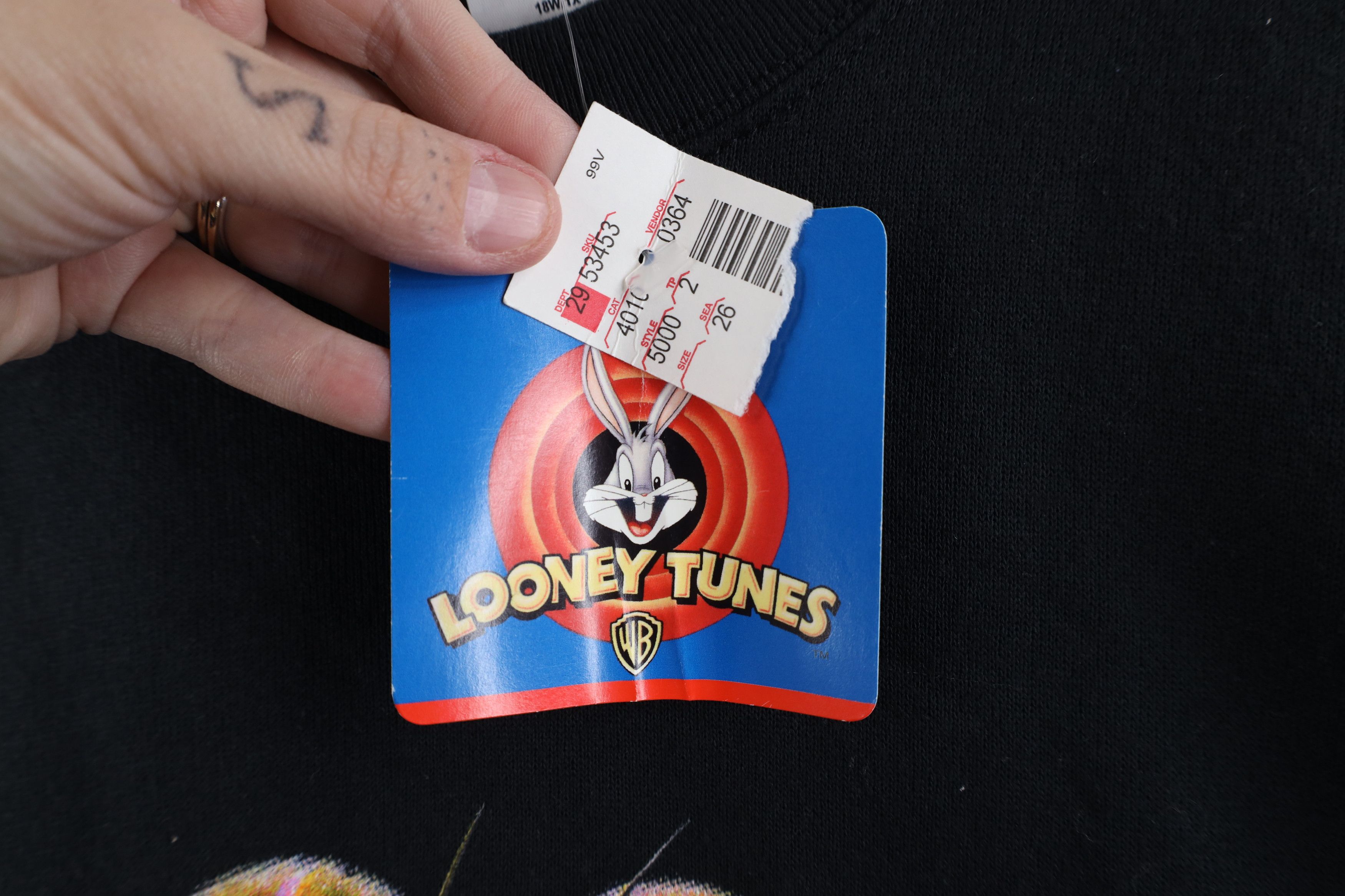 Vintage Deadstock Vintage 90s Looney Tunes Bird Sweatshirt USA Size XL / US 12-14 / IT 48-50 - 5 Thumbnail
