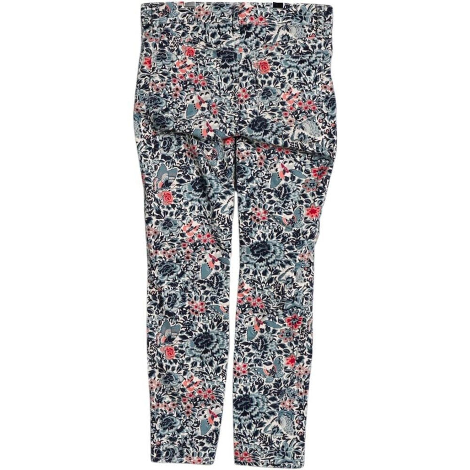 Tory Burch TORY BURCH Blue Printed Skinny Leg Jeans, US24 SRP: $250 Size 24" / US 00 / IT 34 - 6 Thumbnail