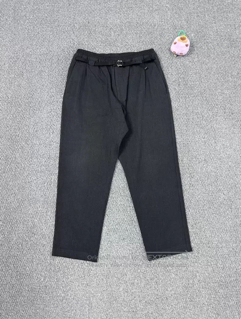 Dior Dior Gray belt buckle loose denim trousers Size US 36 / EU 52 - 1 Thumbnail