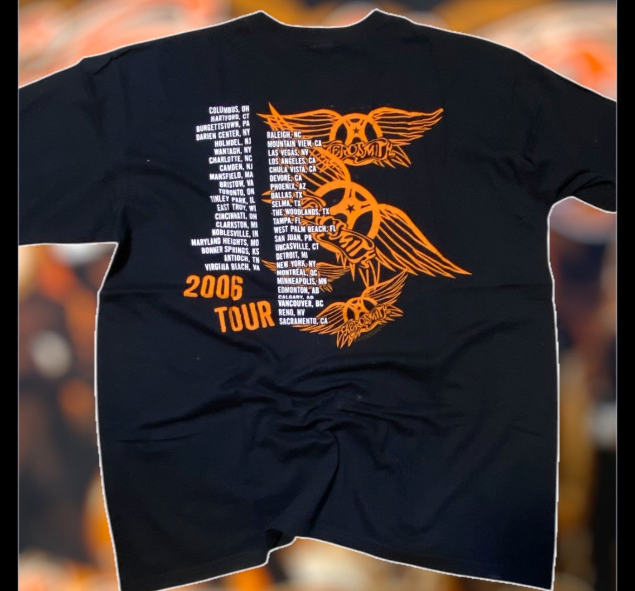 Band Tees Aerosmith Tour 2006 Band Tee Size US XL / EU 56 / 4 - 2 Thumbnail