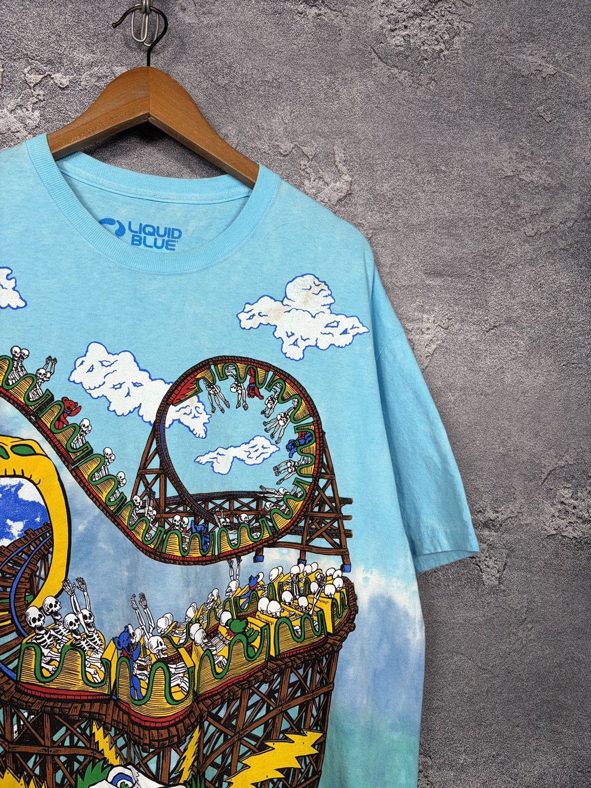 Liquid Blue Vintage Liquid Blue Grateful Dead Tie Dye T-shirt Size Xl Size US XL / EU 56 / 4 - 10 Thumbnail