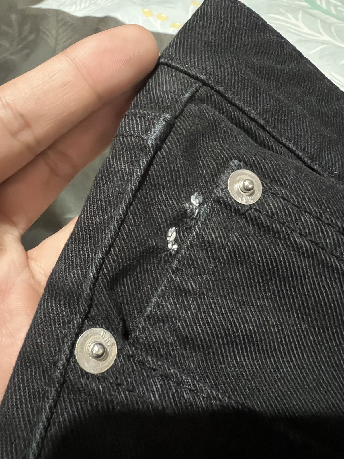 Raf by Raf Simons Raf Simons Stack Denim Elastic Jeans Size US 32 / EU 48 - 10 Thumbnail