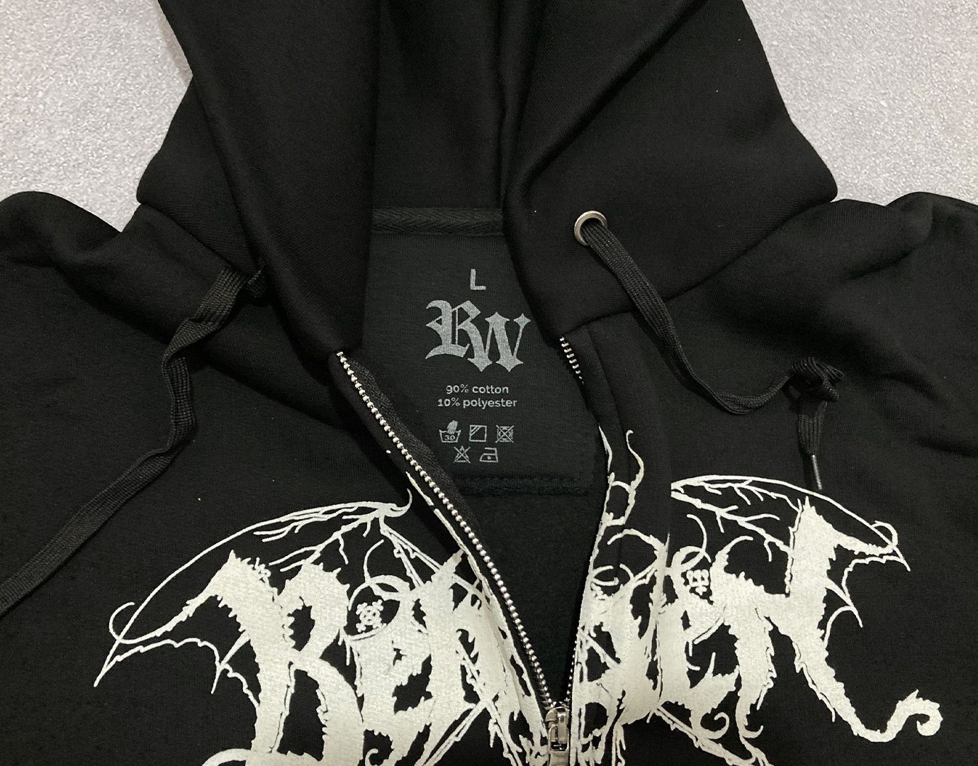 Band Tees Zip-hoodie Behexen - By the Blessing of Satan - black metal Size US L / EU 52-54 / 3 - 8 Thumbnail