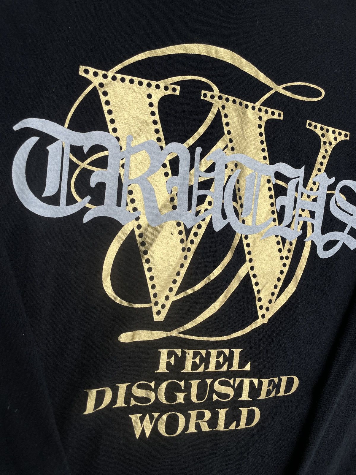 If Six Was Nine 2000s Japanese archive Vkei Poem V-neck Long Sleeve Tee Size US S / EU 44-46 / 1 - 5 Thumbnail
