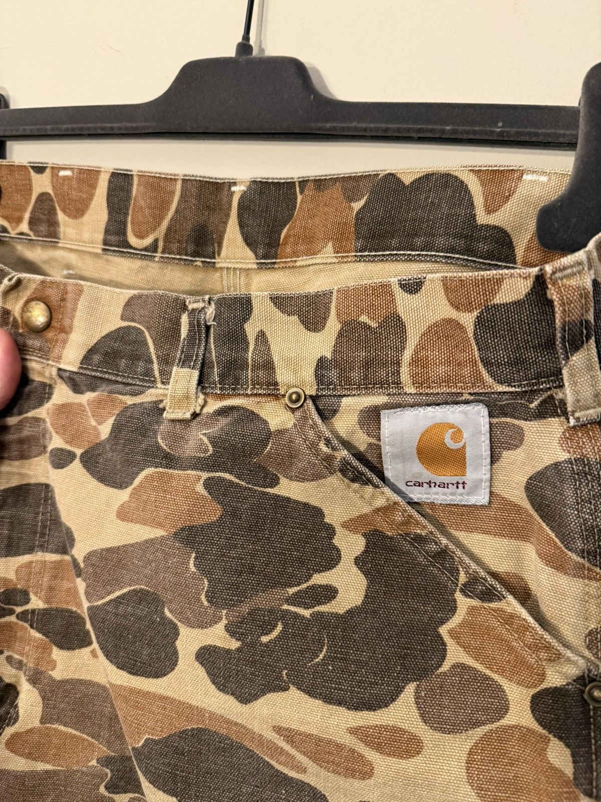 Carhartt × Vintage Carhartt 80s duck camo pants | Grailed