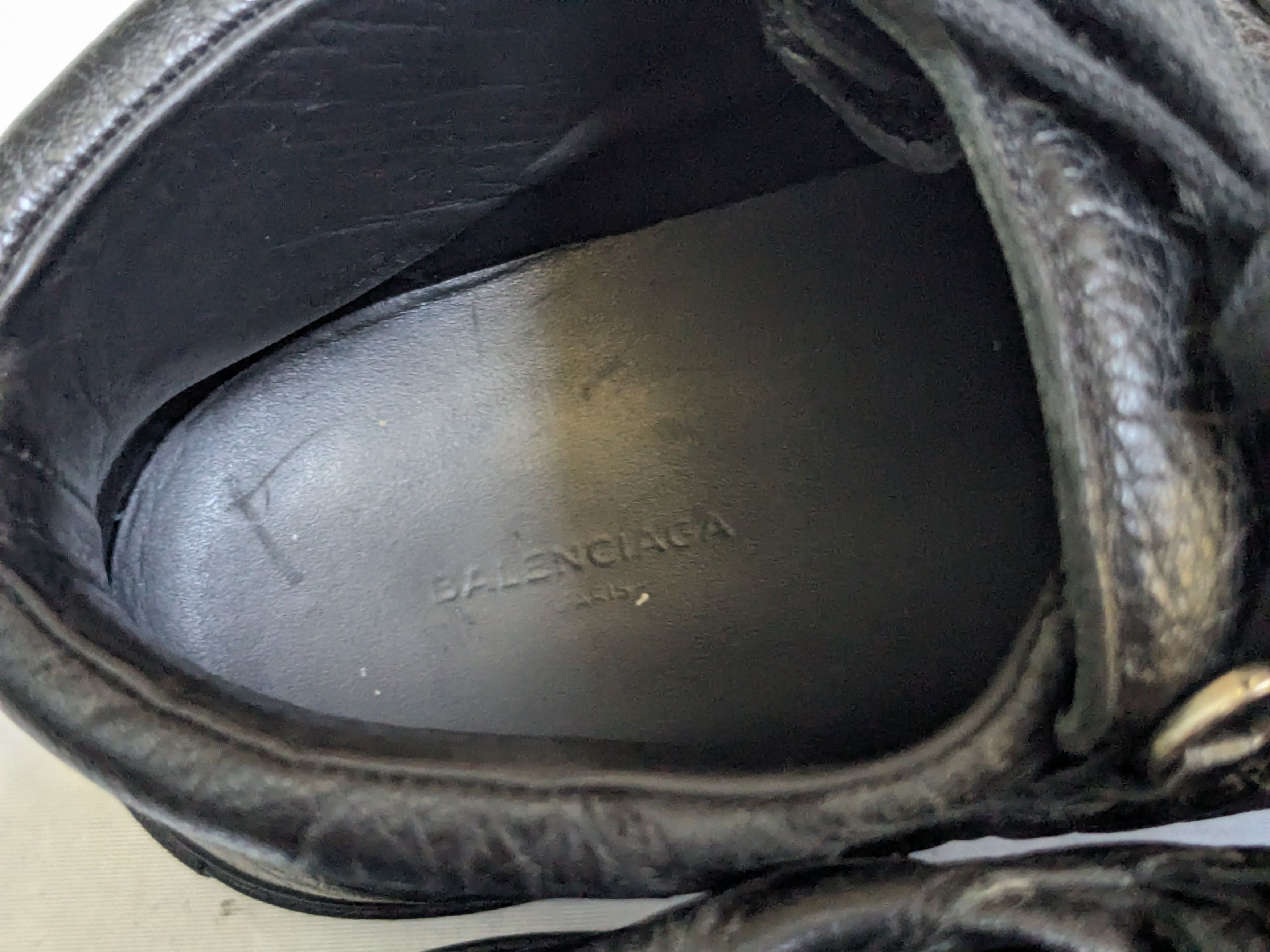 Balenciaga Balenciaga Arena High top in Black 10 leather Size US 10 / EU 43 - 8 Thumbnail