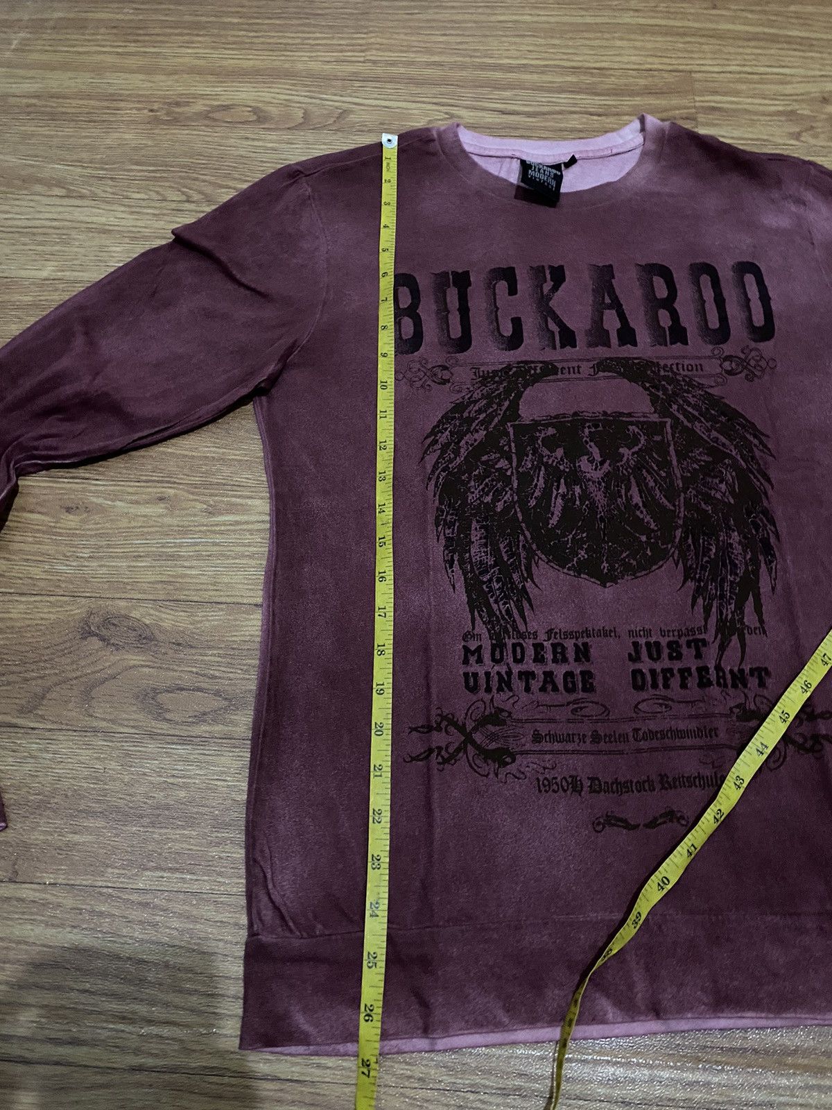 Hysteric Glamour × If Six Was Nine × Japanese Brand Y2k Buckaroo ifsixwasnine skull Longsleeve Size US L / EU 52-54 / 3 - 7 Thumbnail