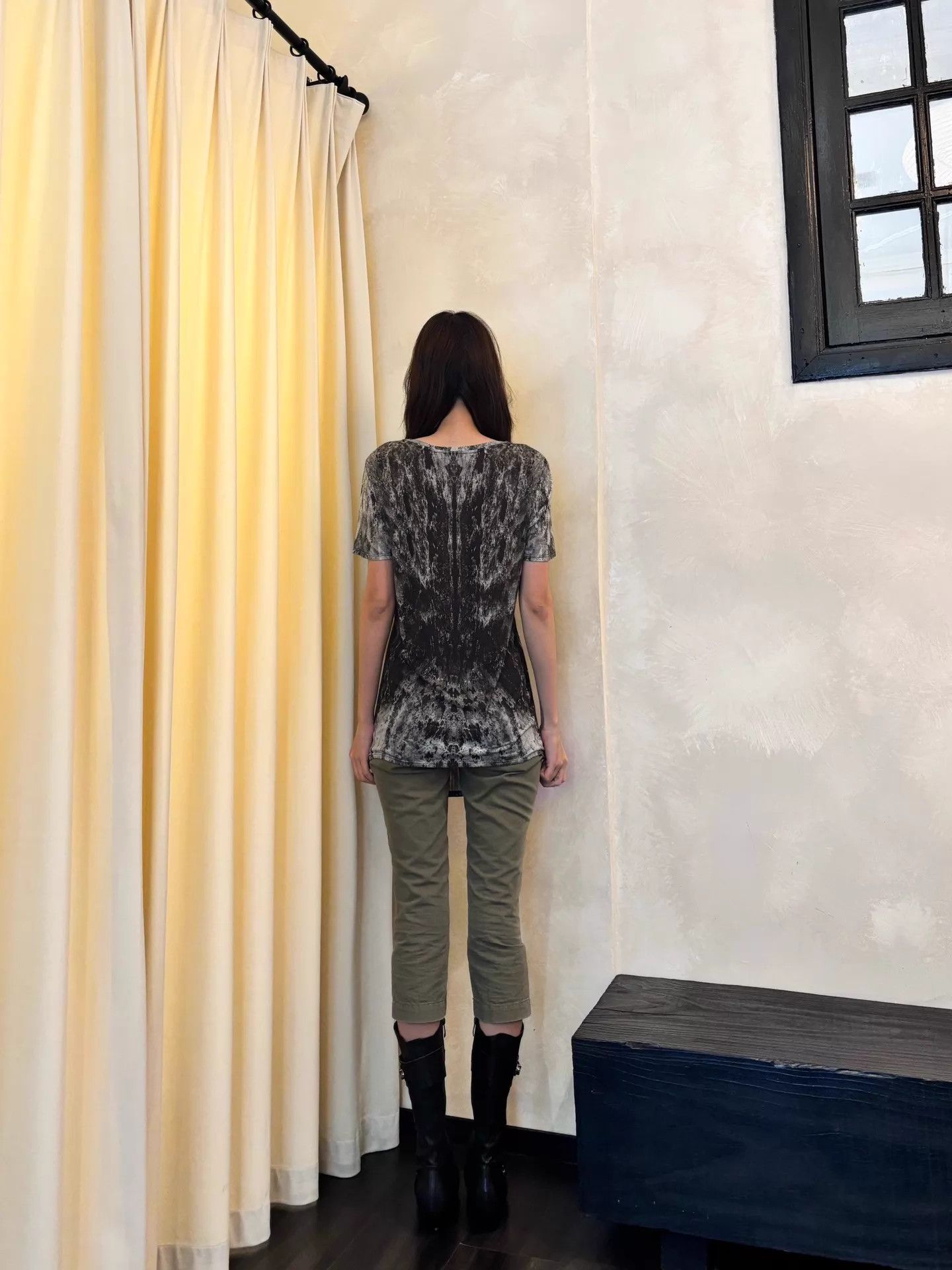 Helmut Lang Helmut Lang Vtg Crewneck Drop-Shoulder Printed SS L Size L / US 10 / IT 46 - 3 Thumbnail