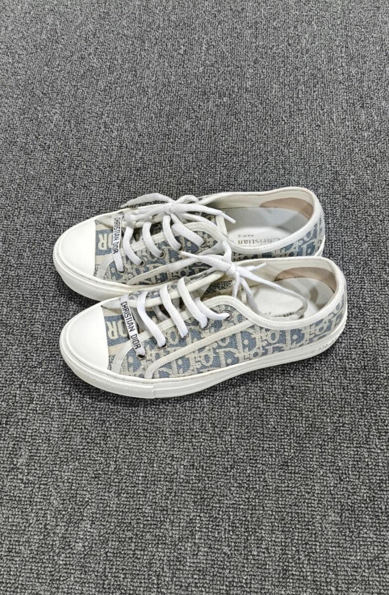 Dior Dior Walk'n'Dior Canvas Shoes Size US 4.5 / IT 34.5 - 1 Thumbnail