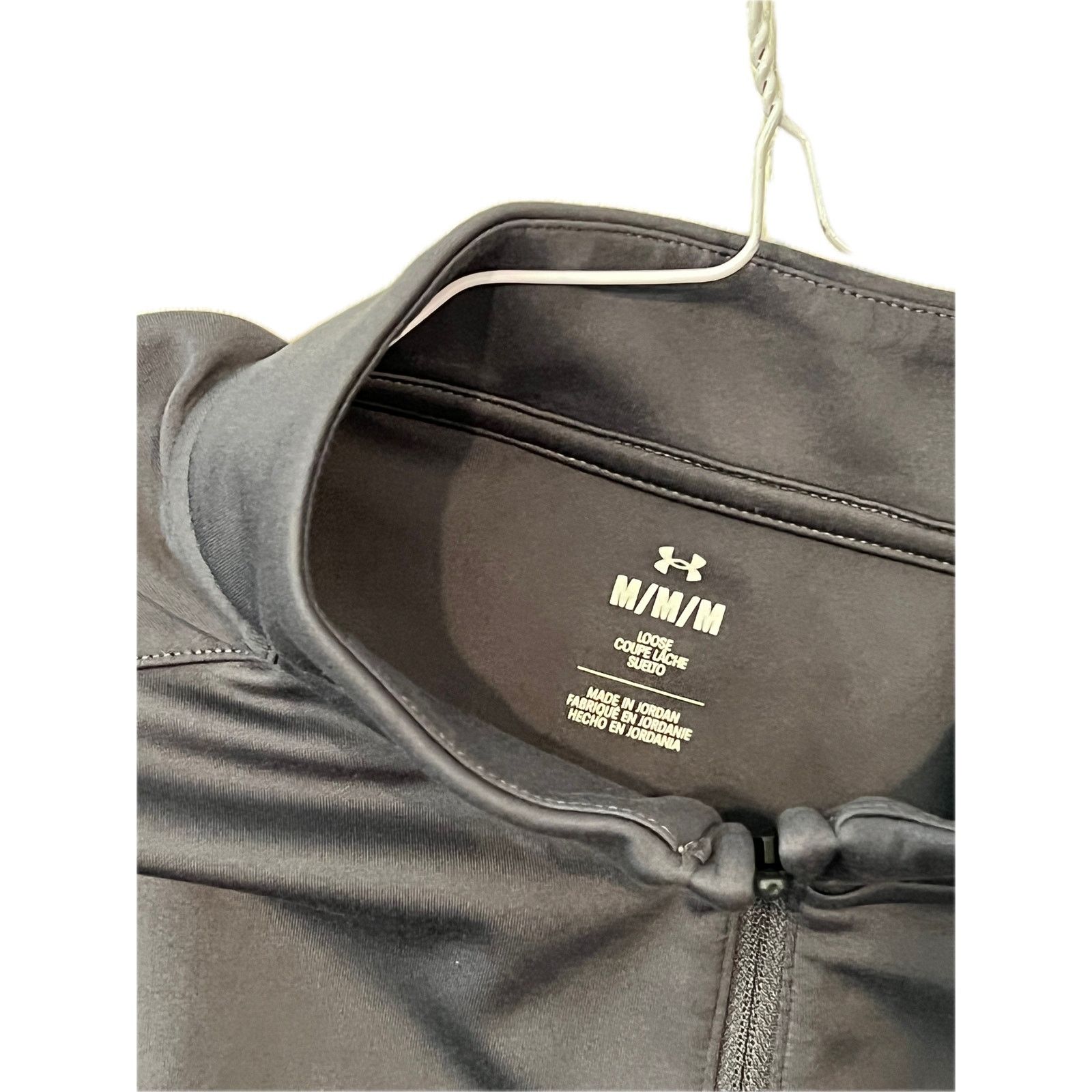 Under Armour Under Armour Loose Fit Gray 1/4 Zip Mens M Size US M / EU 48-50 / 2 - 3 Thumbnail
