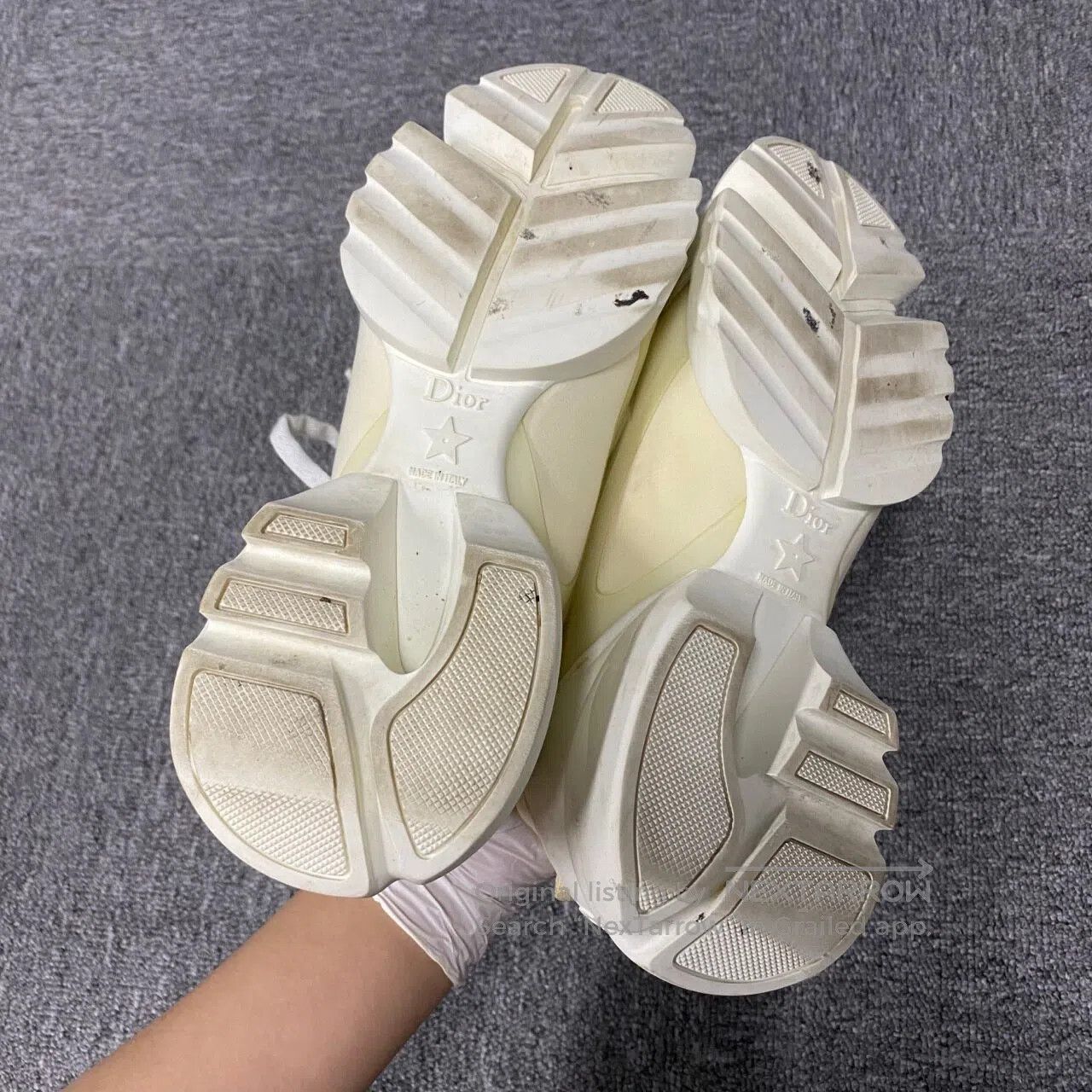 Dior Dior The spliced material is used for these dad shoes.| Size US 5.5 / IT 35.5 - 4 Thumbnail