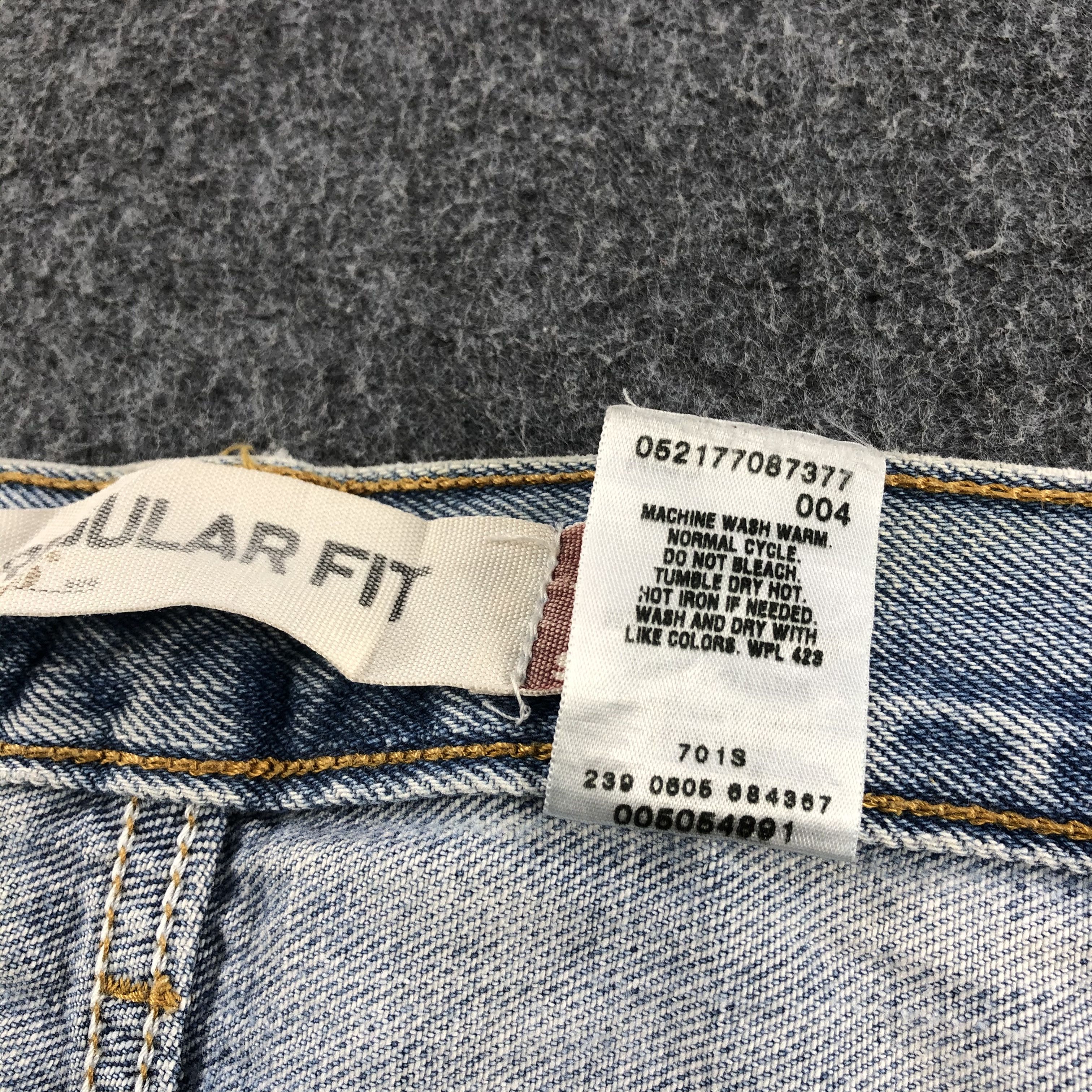 Levi's Vintage Levis Jeans Lot 505 Light Washed Denim-J970 Size US 33 - 11 Thumbnail