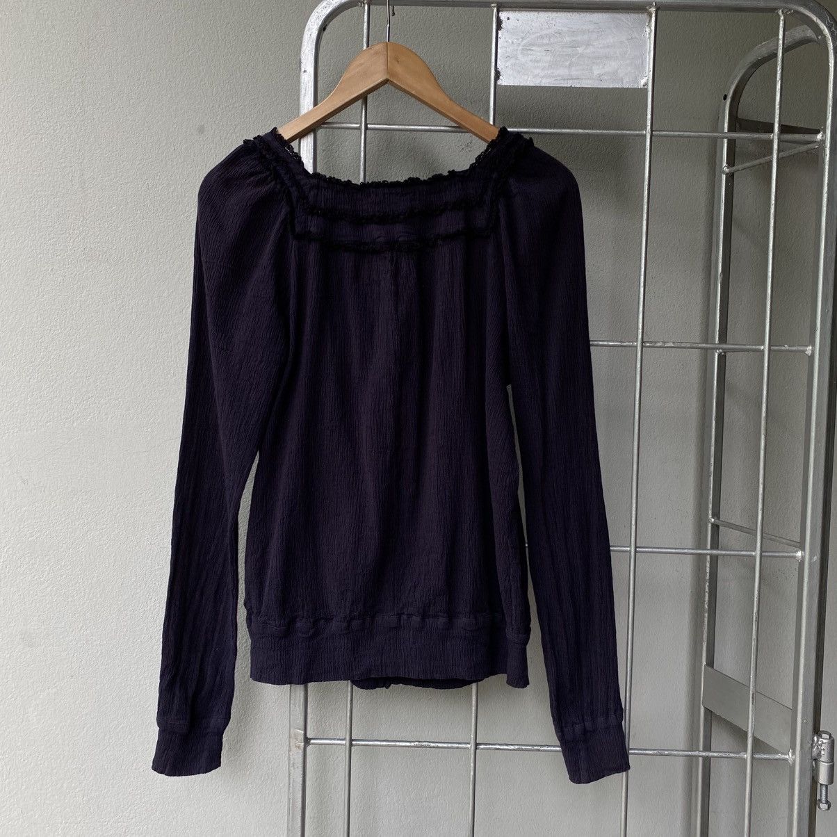 Tsumori Chisato TSUMORI CHISATO Ruffled Button-Up Blouse Size XS / US 0-2 / IT 36-38 - 2 Thumbnail
