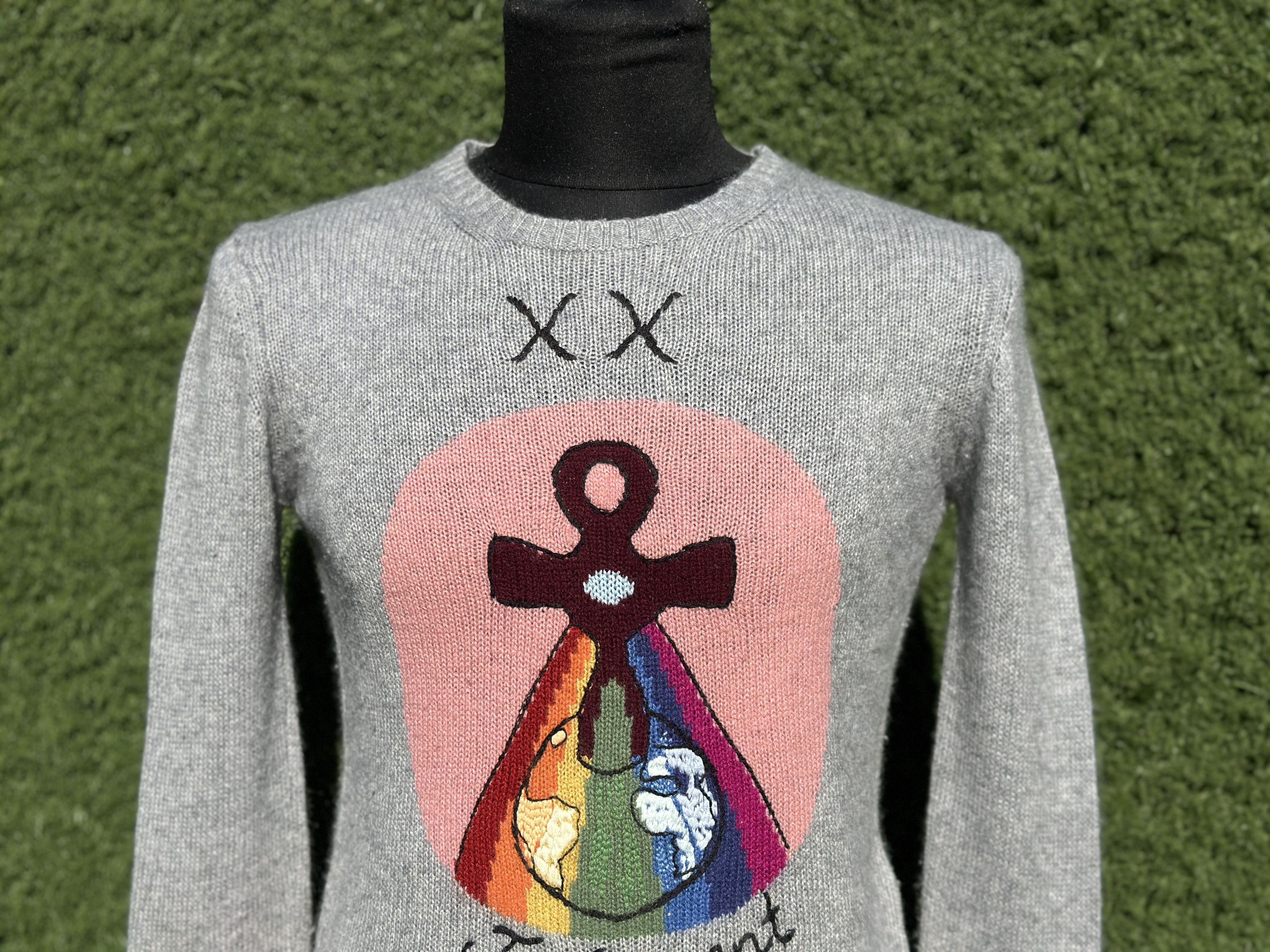 Dior Christian Dior Motherpeace Judgment Wool Sweater 38 Size S / US 4 / IT 40 - 6 Thumbnail