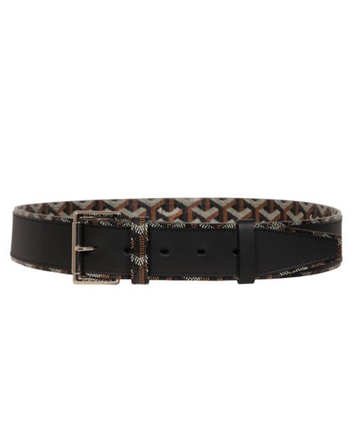 Goyard Florida II Belt 90 29 30 31 Black Brown Goyardine Canvas Size ONE SIZE - 1 Thumbnail