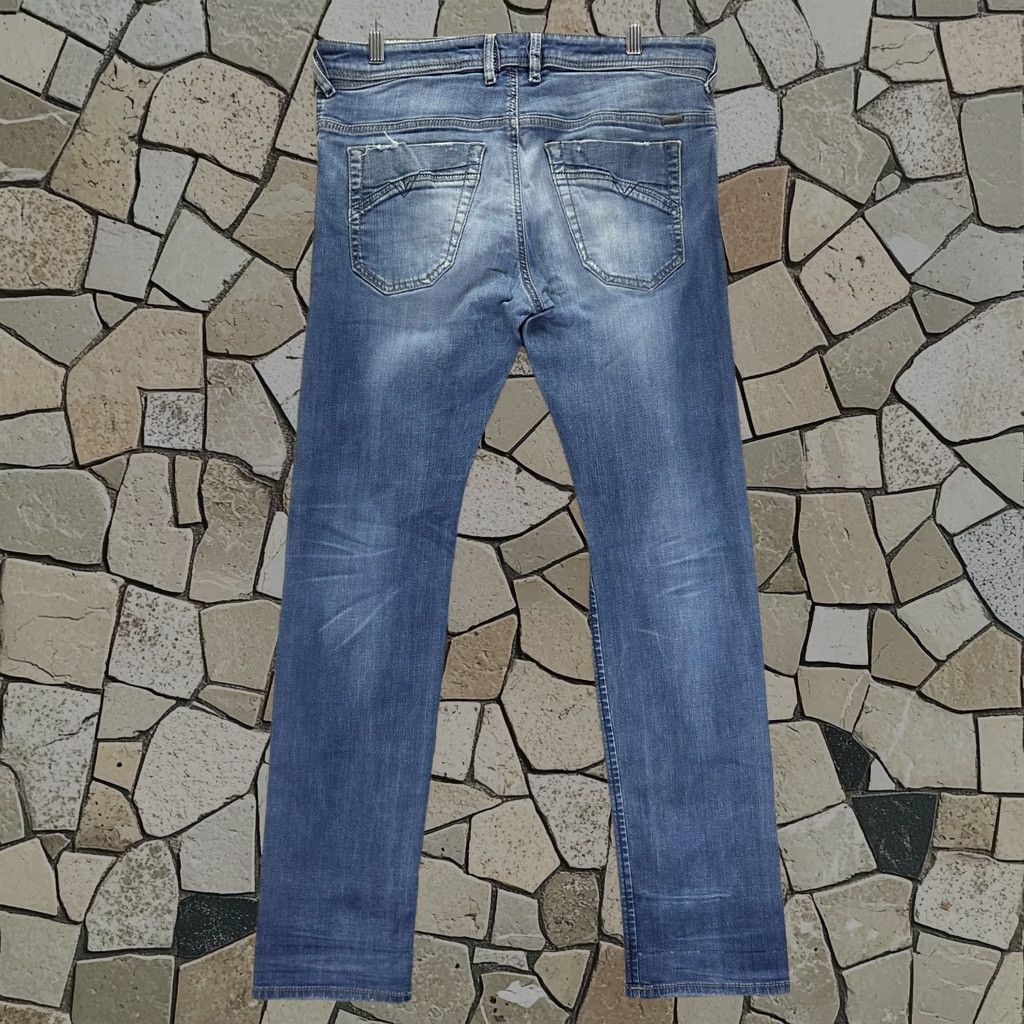 Diesel Jeans Mens 31x31 Blue Fayko Joggjeans Stretch Slim Tapered Button Fly Regular, Men's