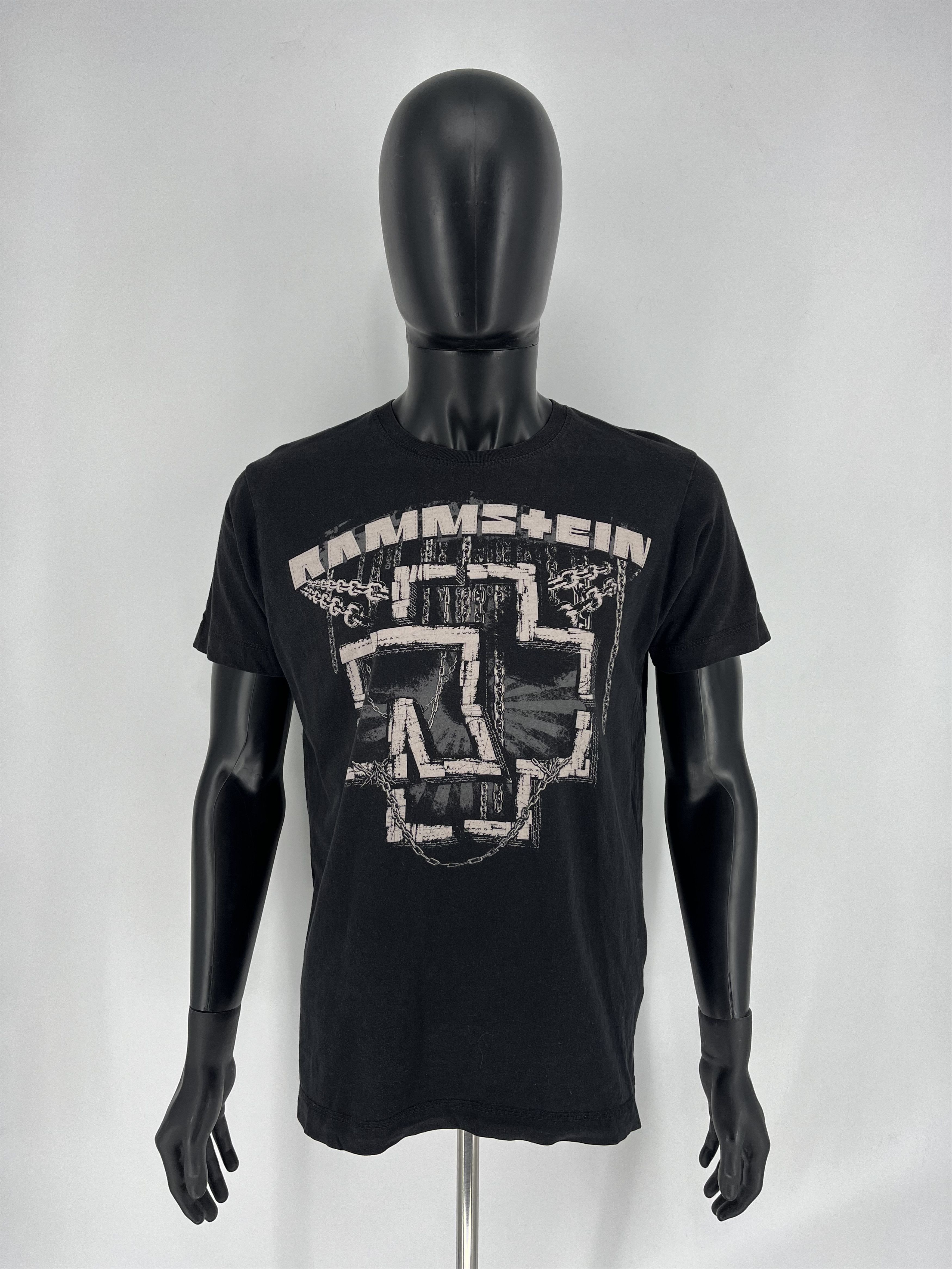 Band Tees × Vintage Vintage Y2K Rammstein Horror Print Band Rock Streetwear Size US L / EU 52-54 / 3 - 3 Thumbnail
