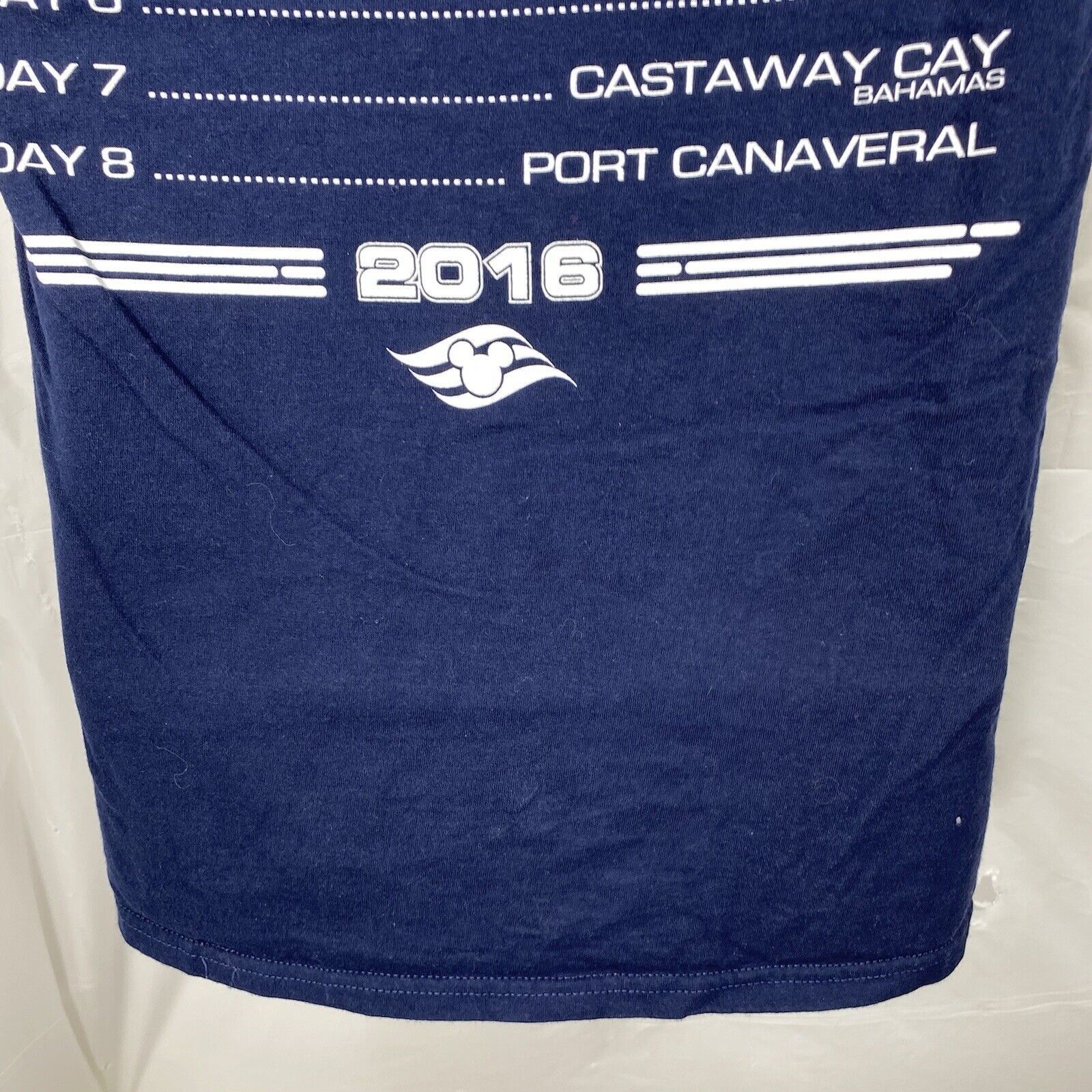Disney Disney Cruise Line Star Wars Day '16 Small Graphic T Shirt Size US S / EU 44-46 / 1 - 7 Thumbnail